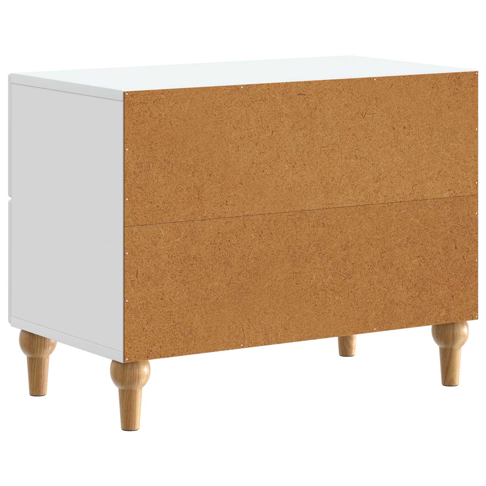Cabinet de chevet Blanc 62 x 34,5 x 48 cm Bois d'ingénierie - XIOS