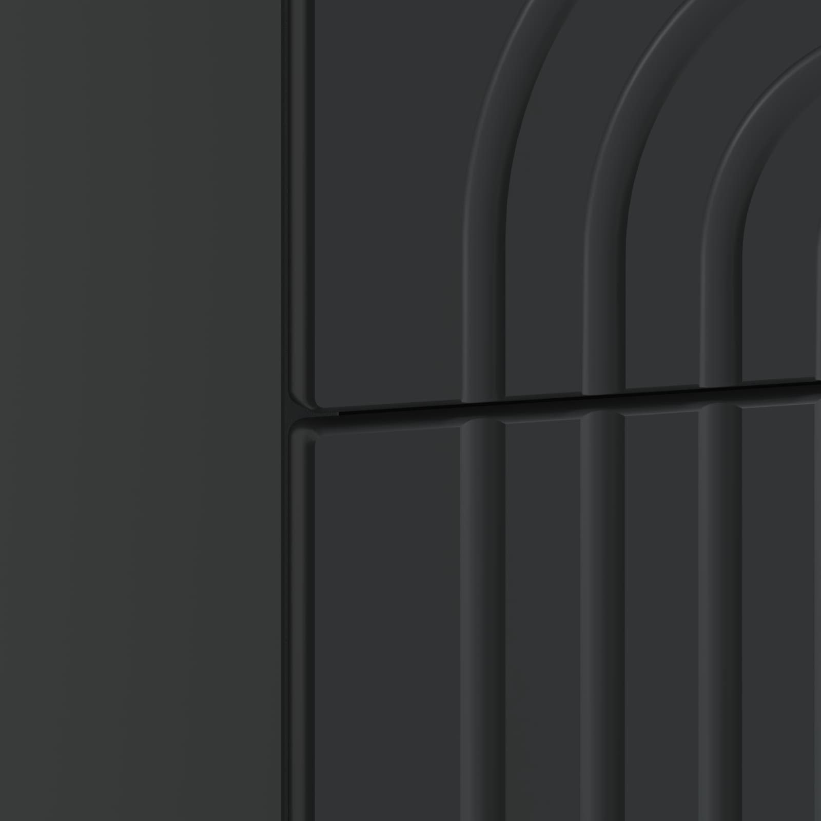 Cabinet de chevet Noir 62 x 34,5 x 48 cm Bois d'ingénierie - XIOS