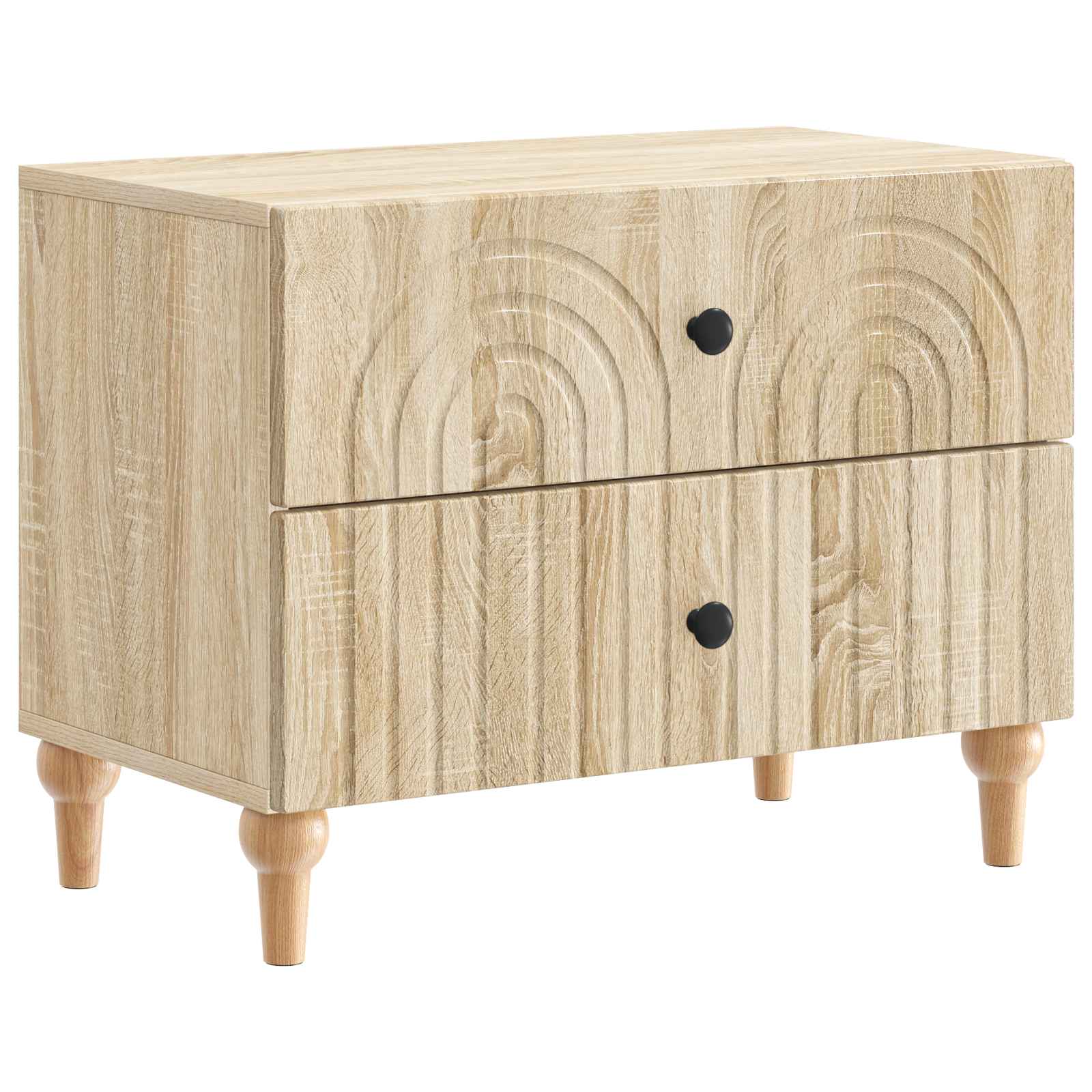 Cabinet de chevet avec tiroir Chêne Sonoma 62 x 34,5 x 48 cm - XIOS