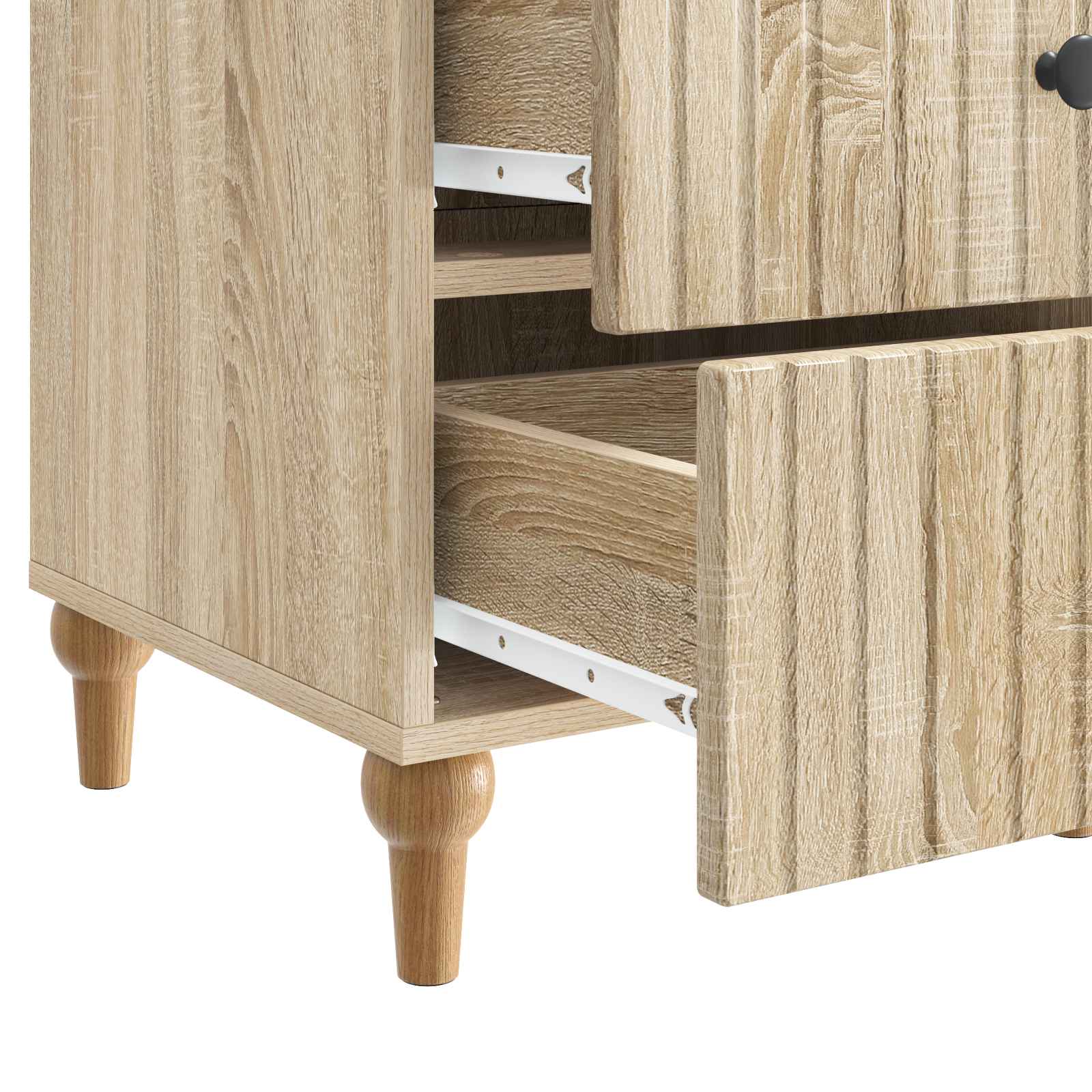 Cabinet de chevet avec tiroir Chêne Sonoma 43 x 41 x 66,5 cm - XIOS