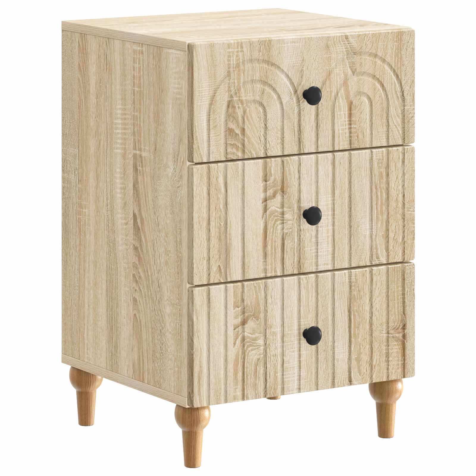Cabinet de chevet avec tiroir Chêne Sonoma 43 x 41 x 66,5 cm - XIOS
