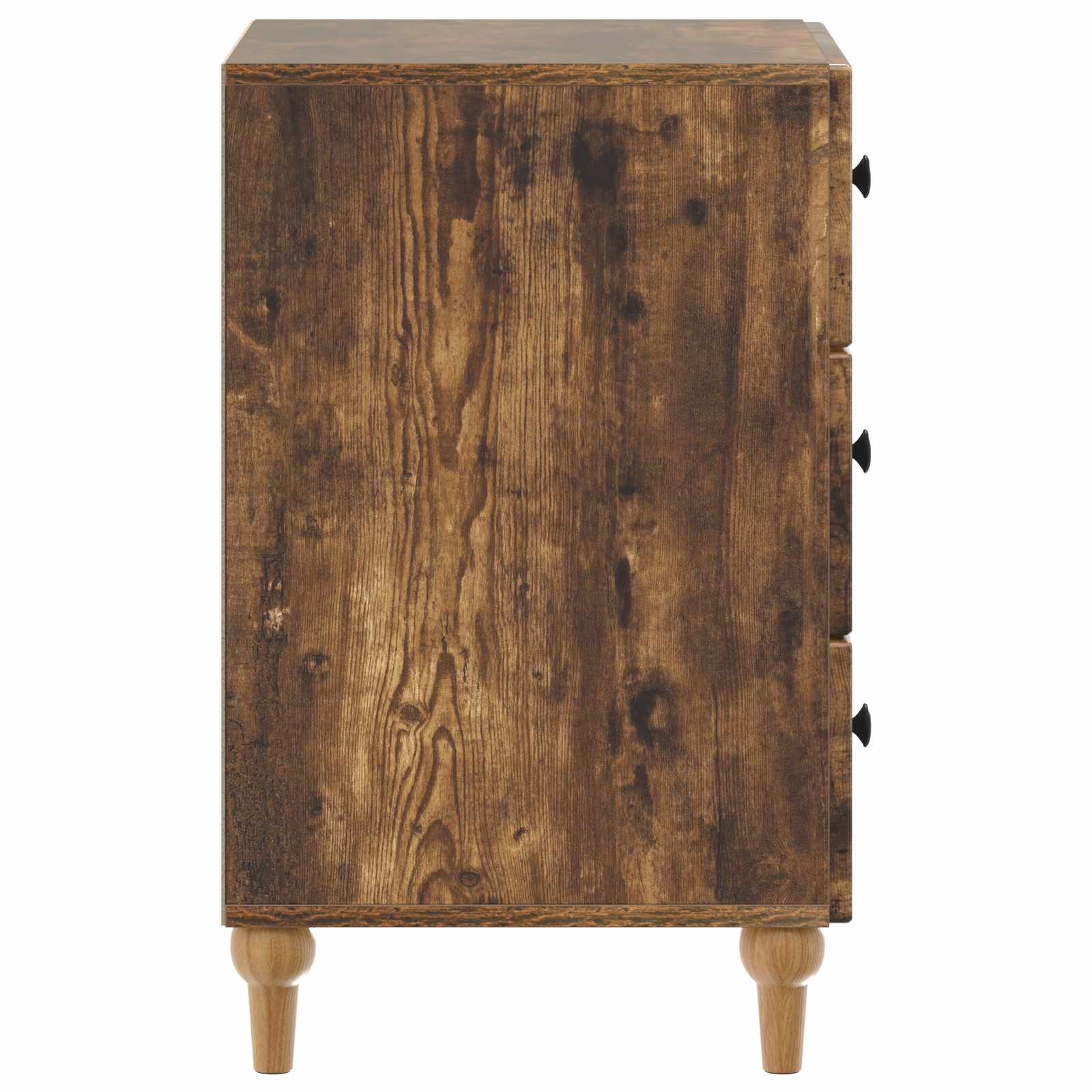 Cabinet de chevet avec tiroir Chêne fumé 43 x 41 x 66,5 cm - XIOS