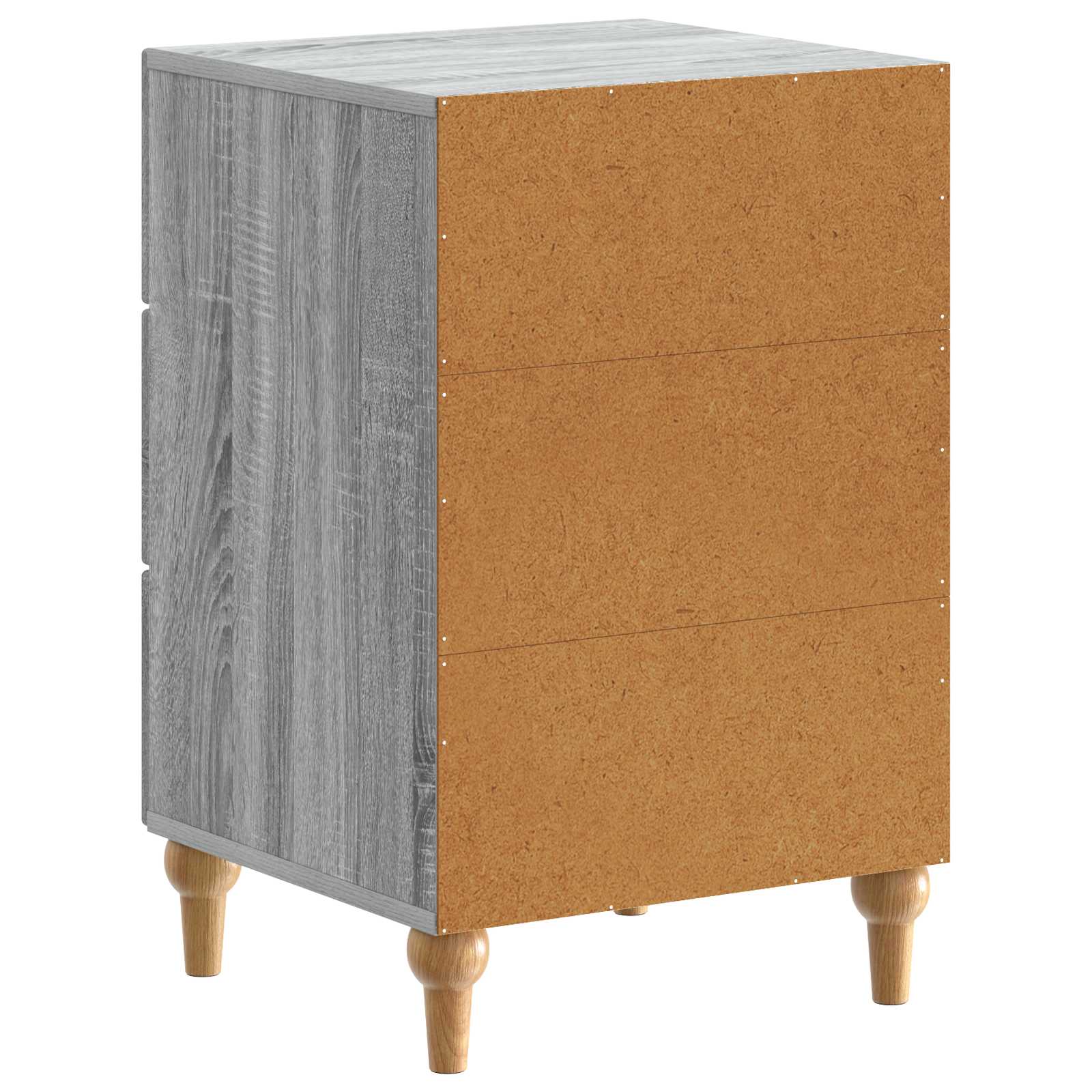 Cabinet de chevet avec tiroir Sonoma gris 43 x 41 x 66,5 cm - XIOS