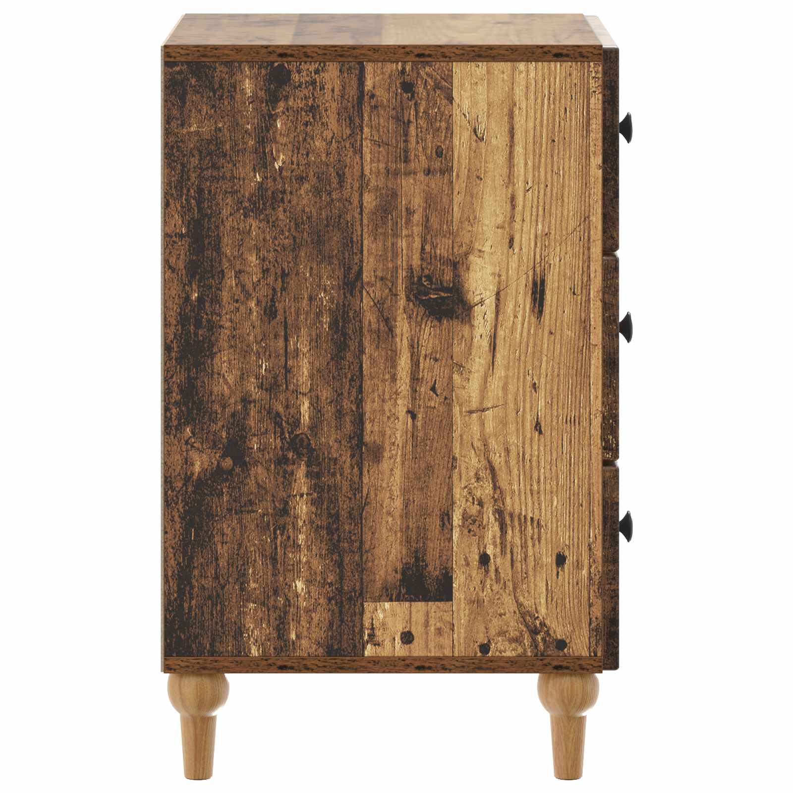 Cabinet de chevet avec tiroir Bois ancien 43 x 41 x 66,5 cm - XIOS