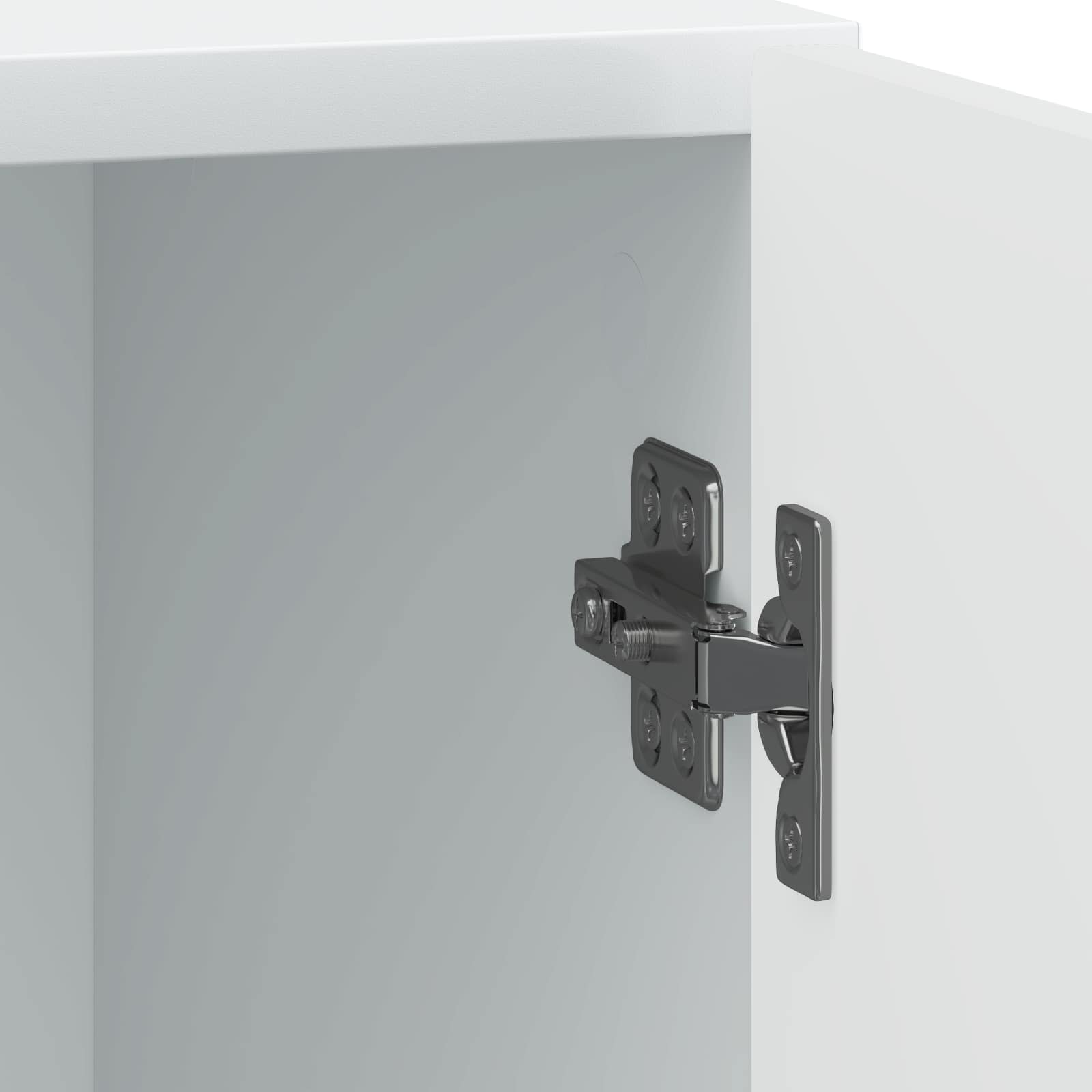 Cabinet de chevet 2 pcs Blanc 43 x 34,5 x 50 cm - XIOS