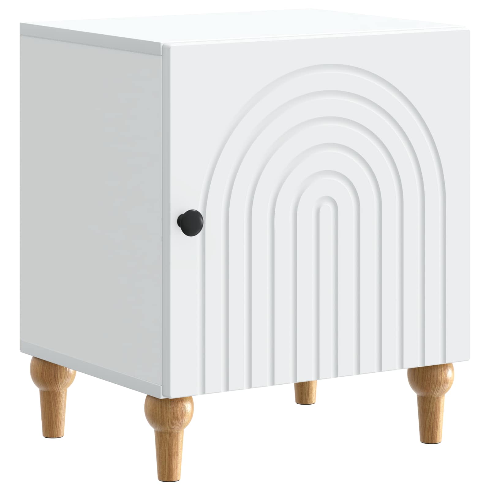 Cabinet de chevet 2 pcs Blanc 43 x 34,5 x 50 cm - XIOS