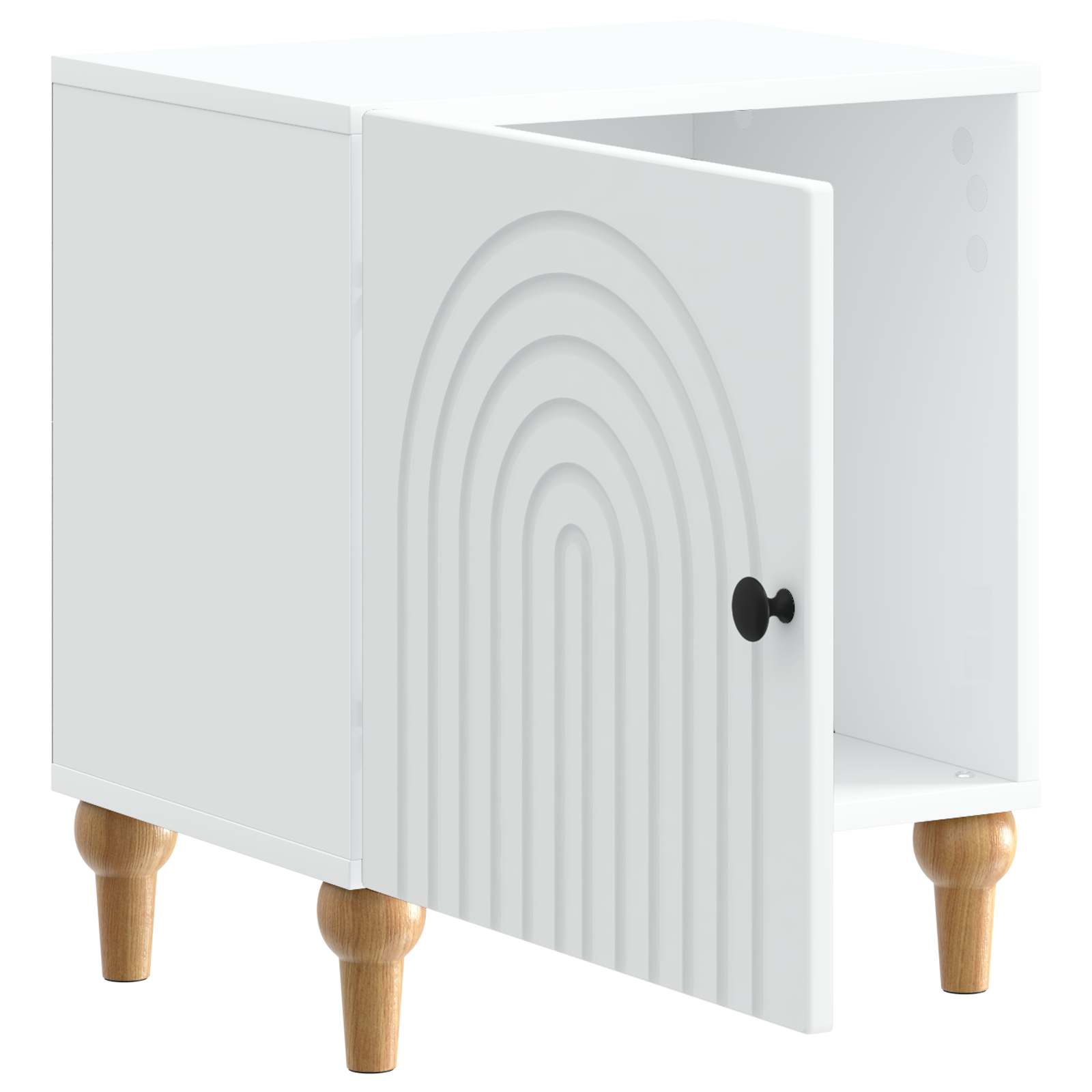 Cabinet de chevet 2 pcs Blanc 43 x 34,5 x 50 cm - XIOS