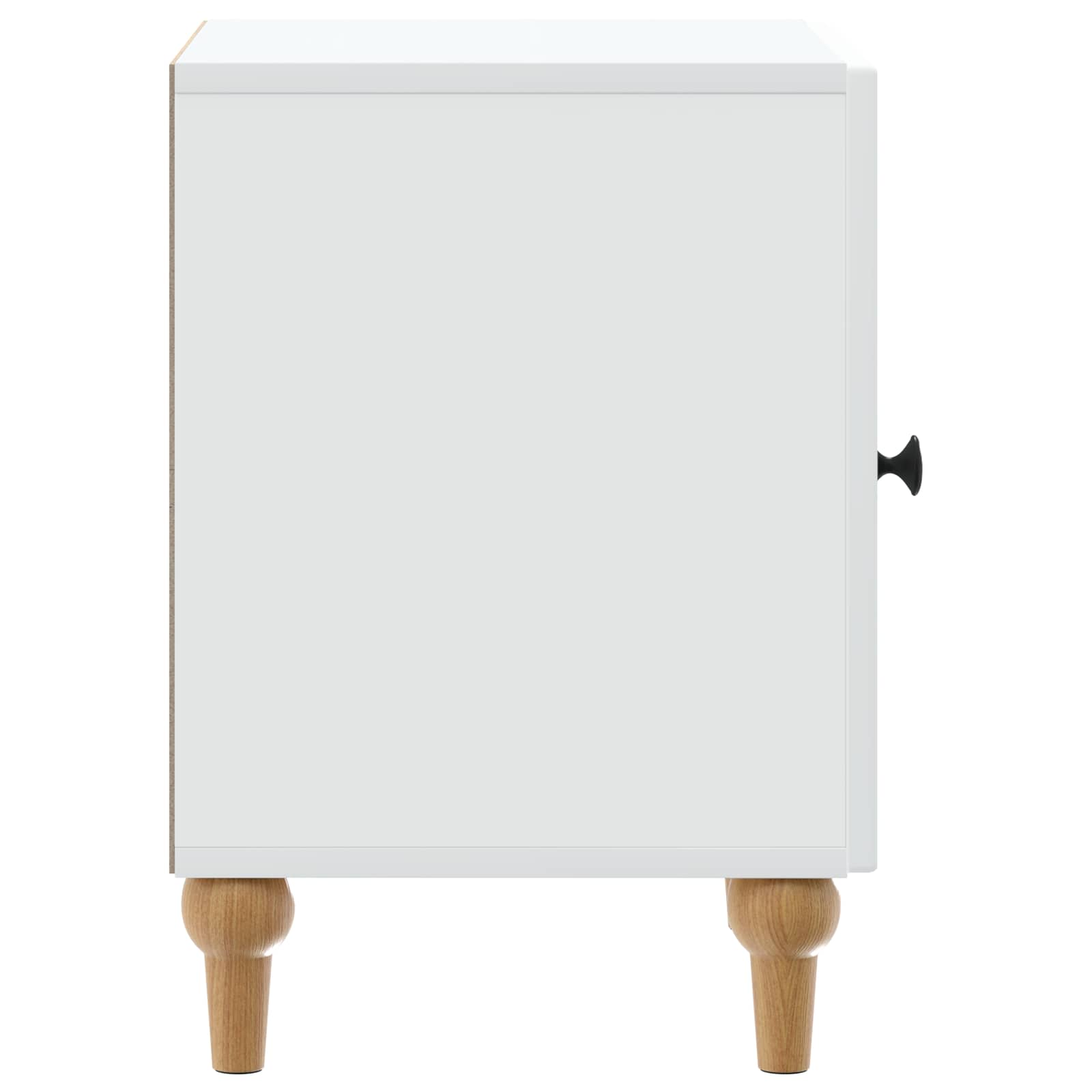 Cabinet de chevet 2 pcs Blanc 43 x 34,5 x 50 cm - XIOS