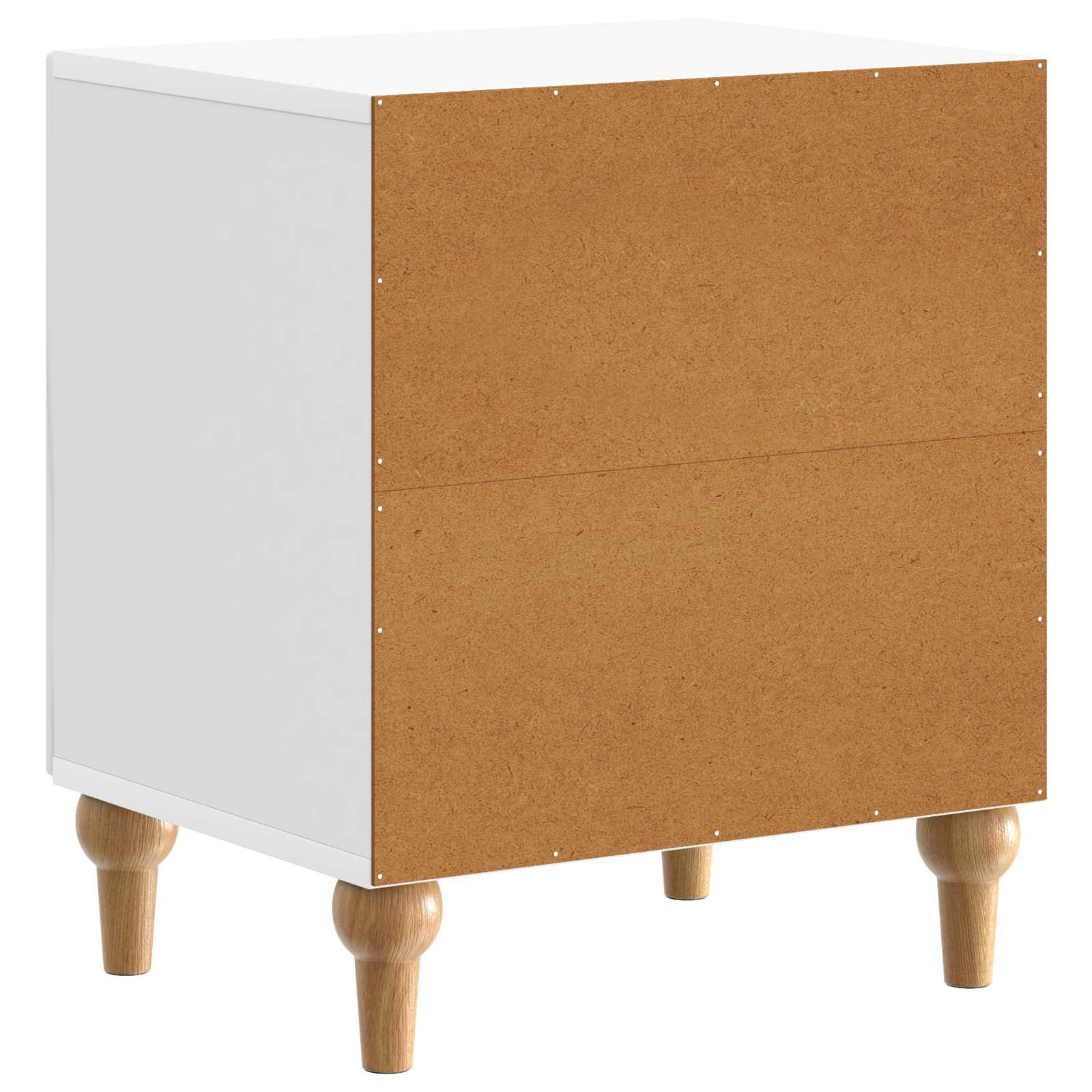 Cabinet de chevet Blanc brillant 43 x 34,5 x 50 cm - XIOS