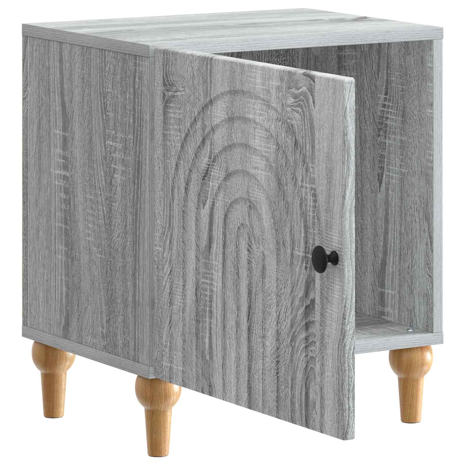 Cabinet de chevet Sonoma gris 43 x 34,5 x 50 cm - XIOS