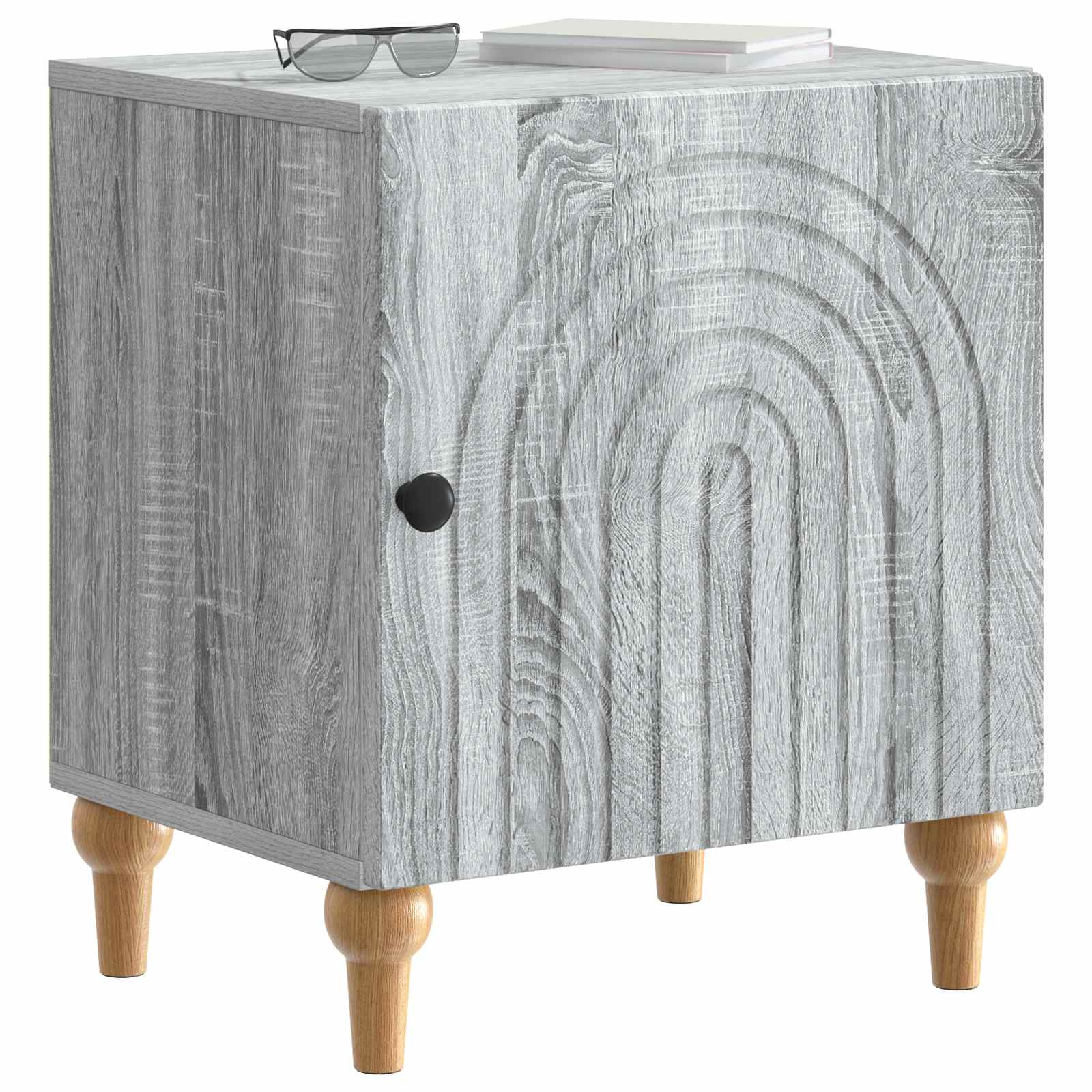 Cabinet de chevet Sonoma gris 43 x 34,5 x 50 cm - XIOS