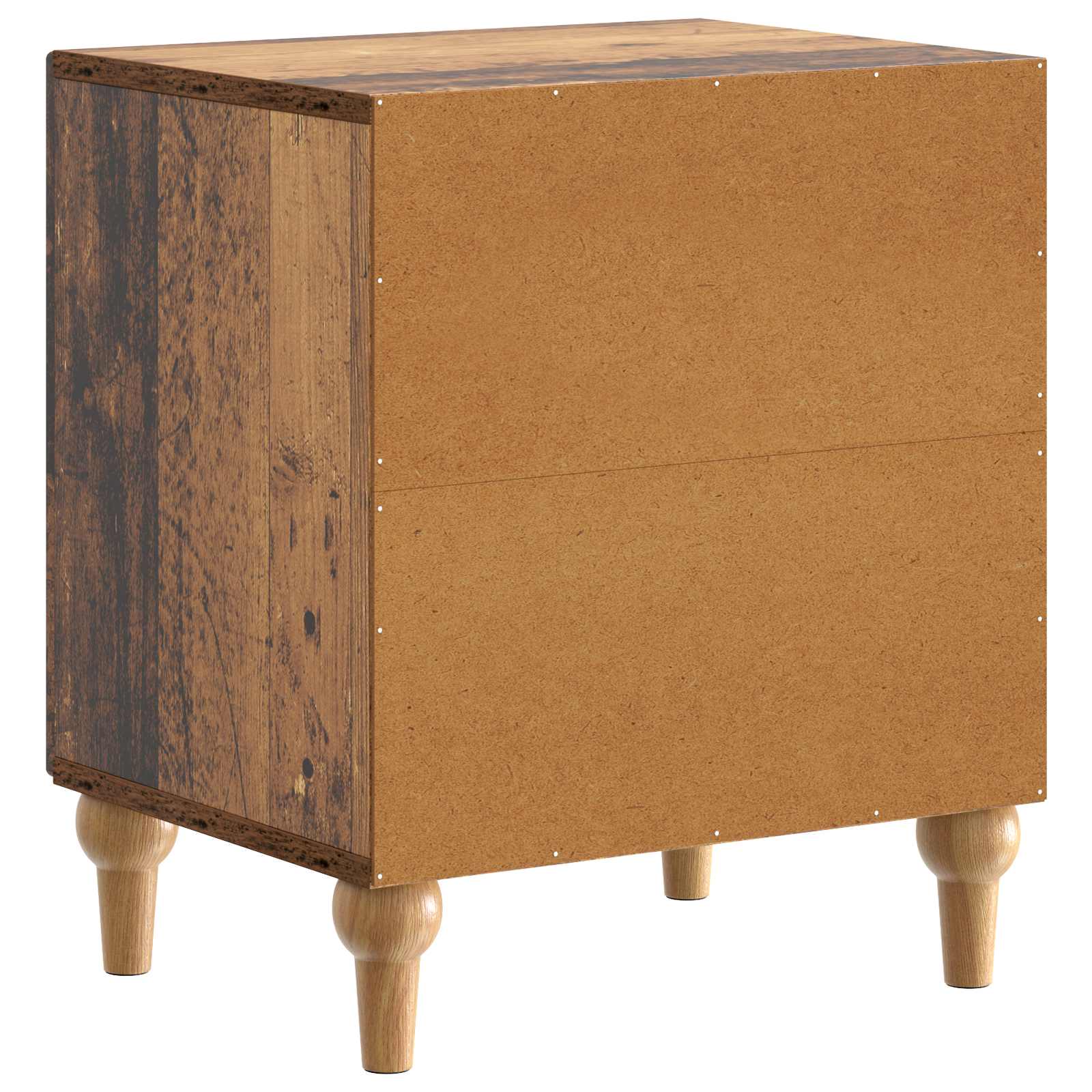 Cabinet de chevet 2 pcs Bois ancien 43 x 34,5 x 50 cm - XIOS