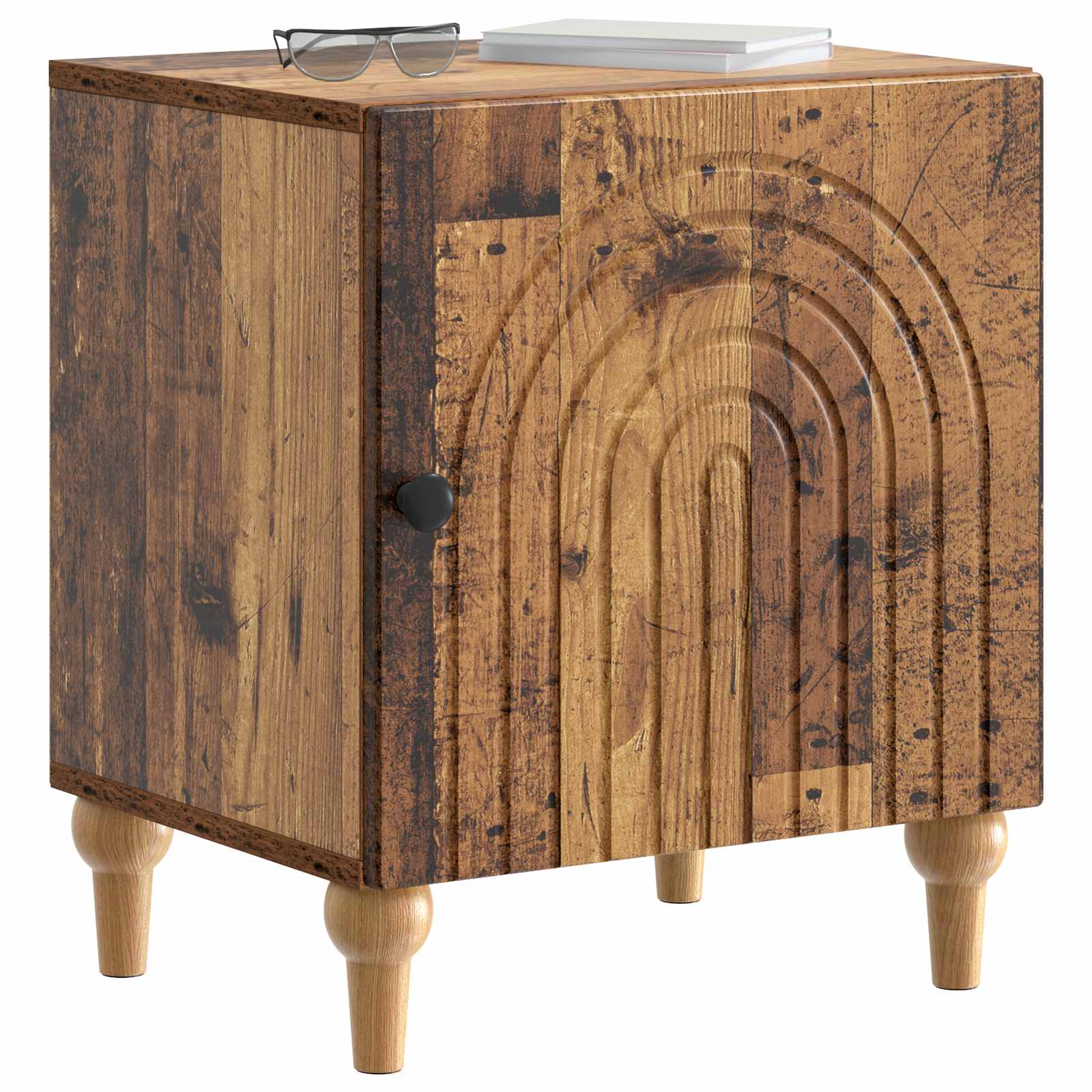 Cabinet de chevet 2 pcs Bois ancien 43 x 34,5 x 50 cm - XIOS