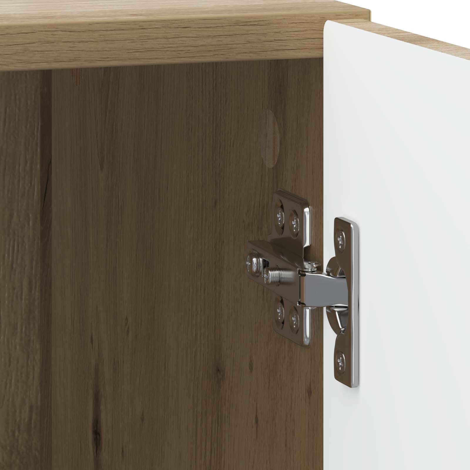 Cabinet de chevet 2 pcs Chêne artisanal 43 x 34,5 x 50 cm - XIOS