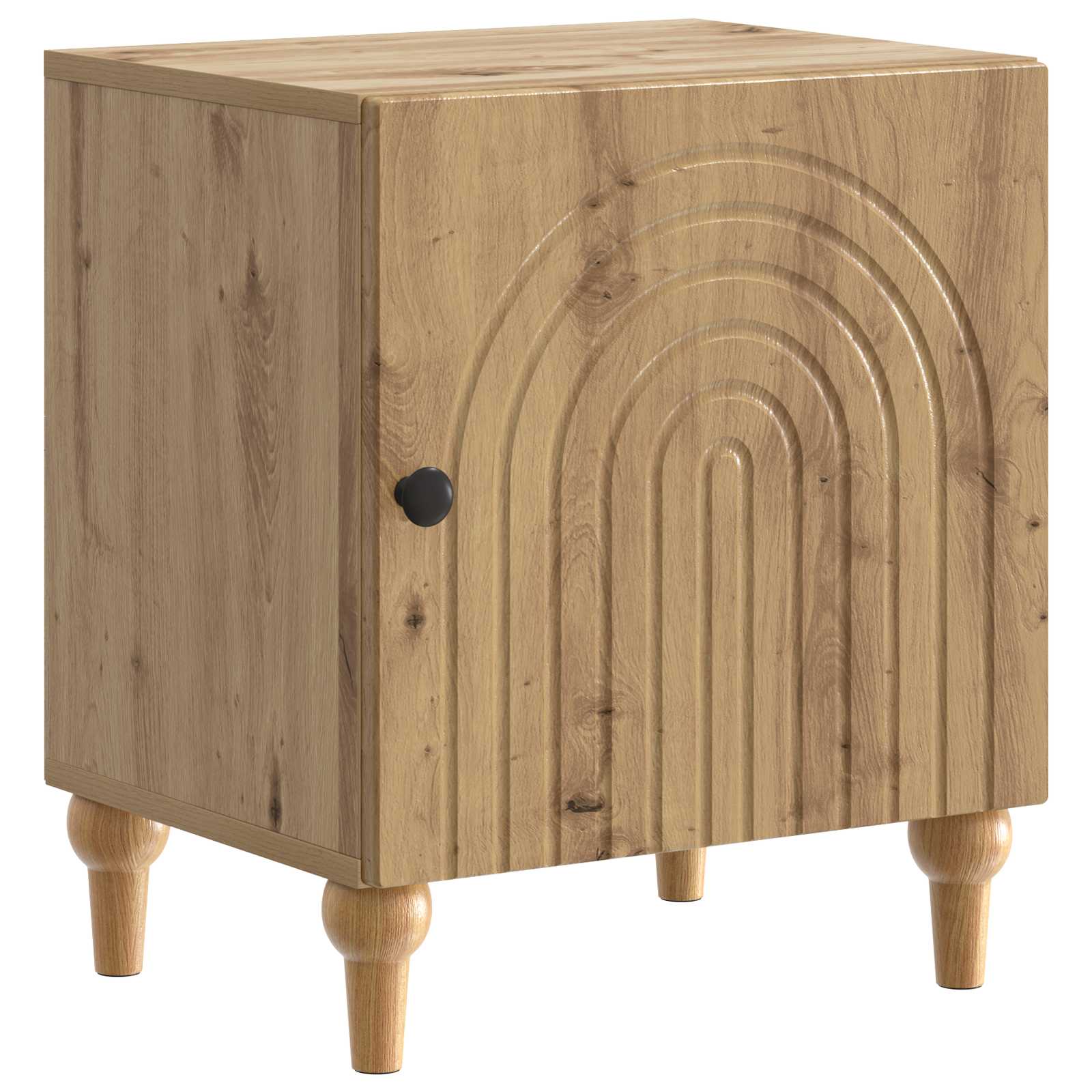 Cabinet de chevet 2 pcs Chêne artisanal 43 x 34,5 x 50 cm - XIOS
