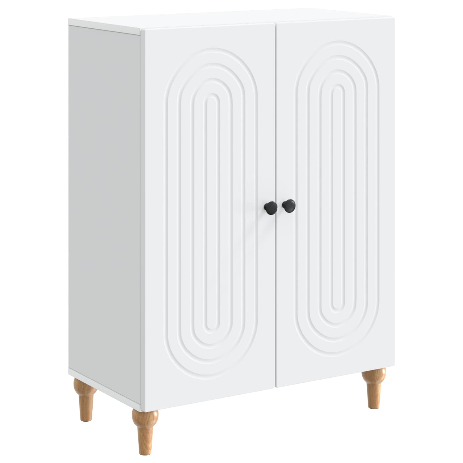 Buffet Blanc 66 x 34,5 x 90 cm Bois d'ingénierie - XIOS