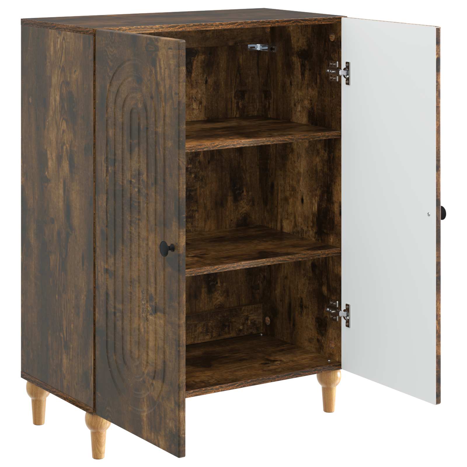 Buffet Chêne fumé 66 x 34,5 x 90 cm Bois d'ingénierie - XIOS