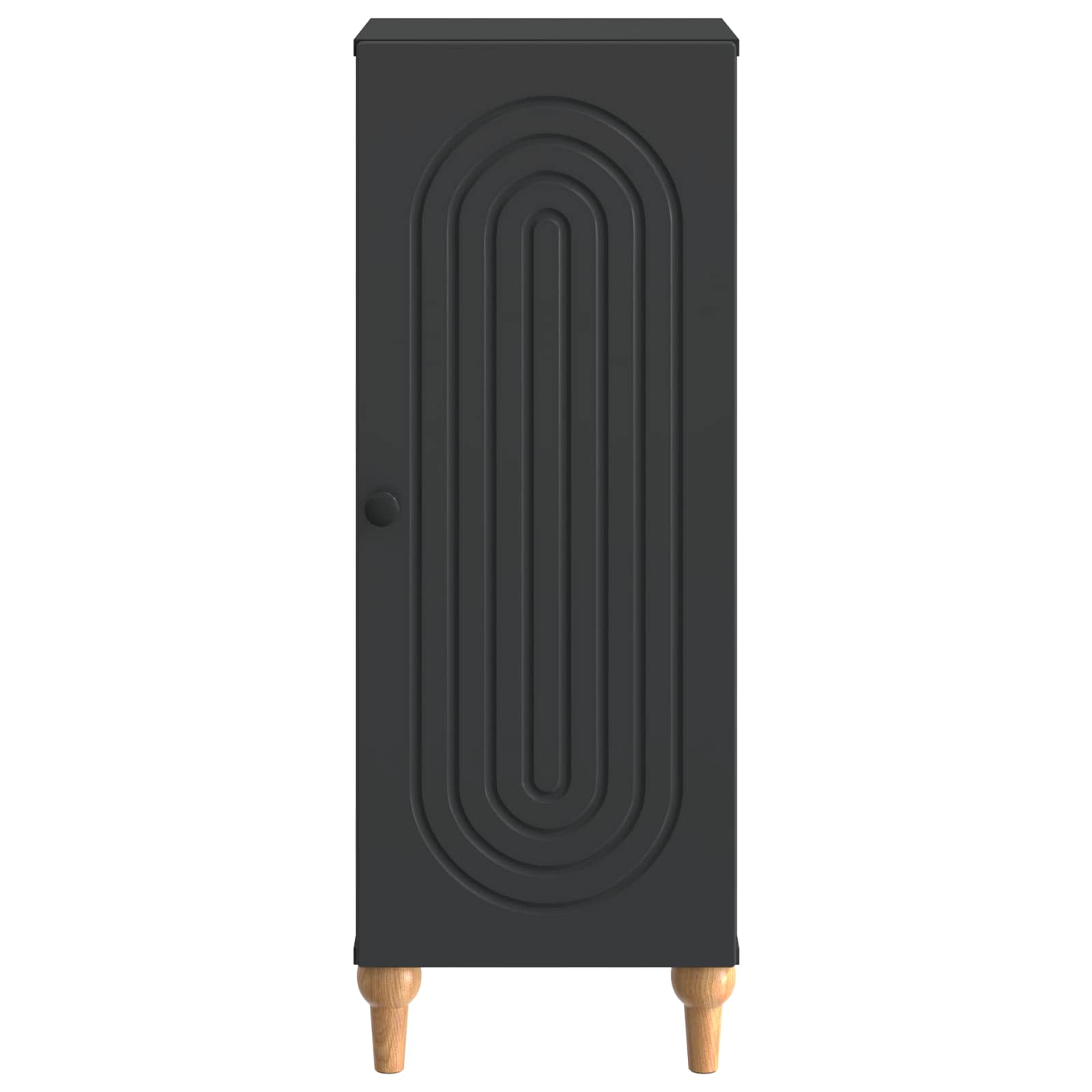 Buffet Noir 33 x 34,5 x 90 cm Bois d'ingénierie - XIOS