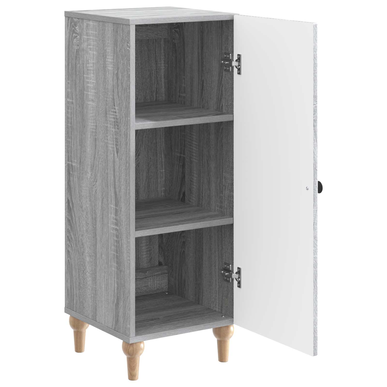 Buffet Sonoma gris 33 x 34,5 x 90 cm Bois d'ingénierie - XIOS