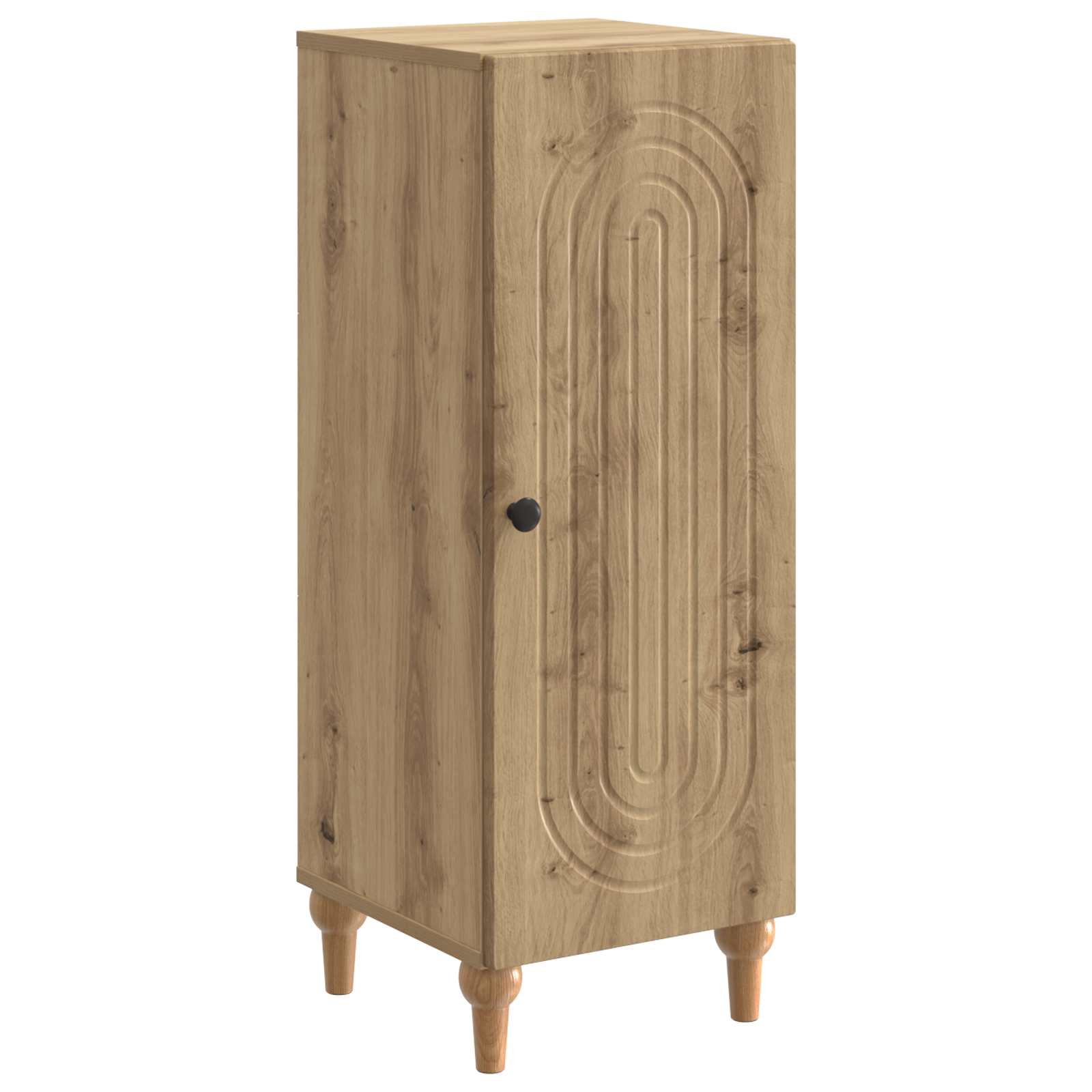 Buffet Chêne artisanal 33 x 34,5 x 90 cm Bois d'ingénierie - XIOS