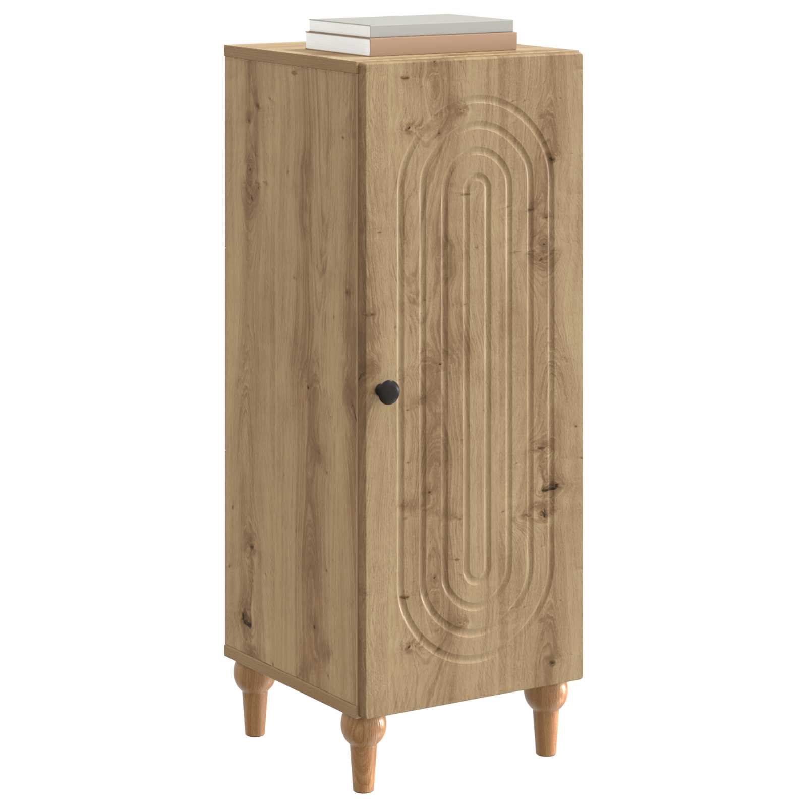 Buffet Chêne artisanal 33 x 34,5 x 90 cm Bois d'ingénierie - XIOS