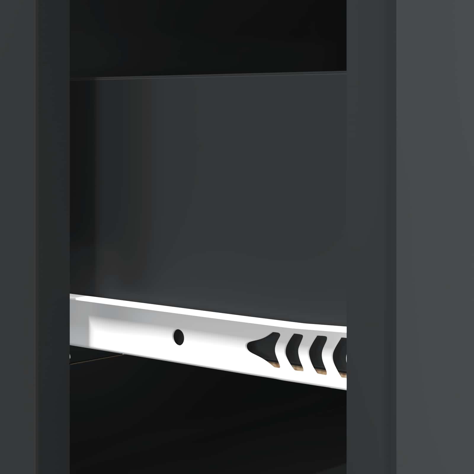 Armoire à tiroirs Noir 66 x 34,5 x 90 cm Bois d'ingénierie - XIOS