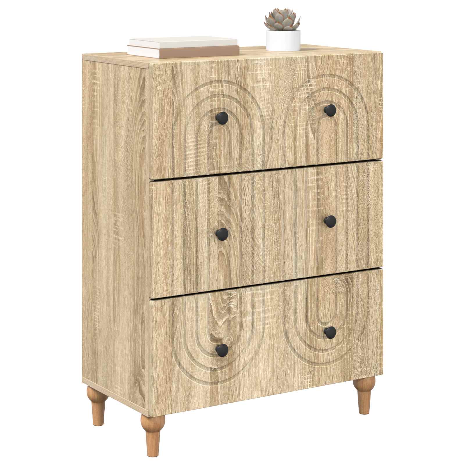 Armoire à tiroirs Chêne Sonoma 66 x 34,5 x 90 cm - XIOS