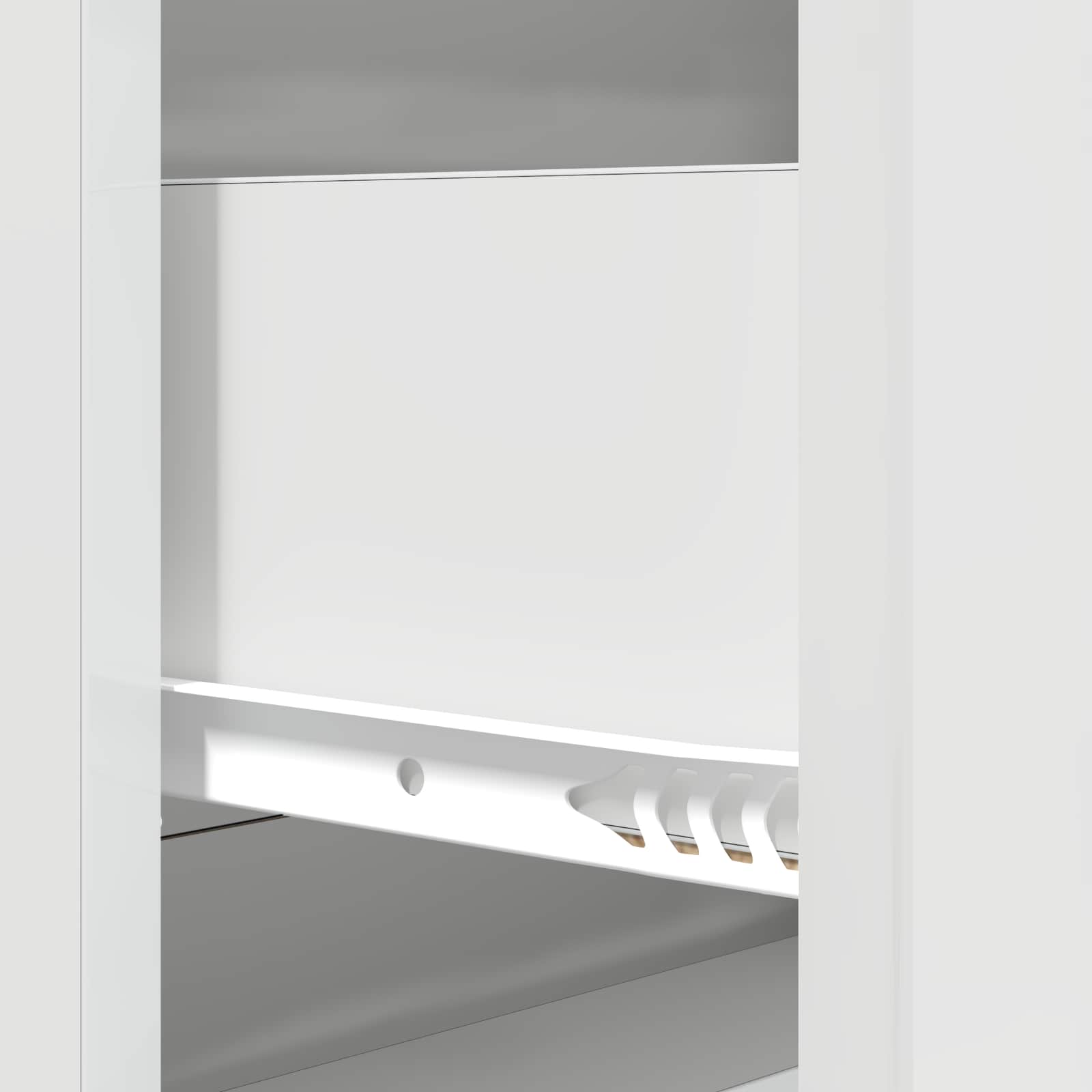 Armoire à tiroirs Blanc brillant 66 x 34,5 x 90 cm - XIOS