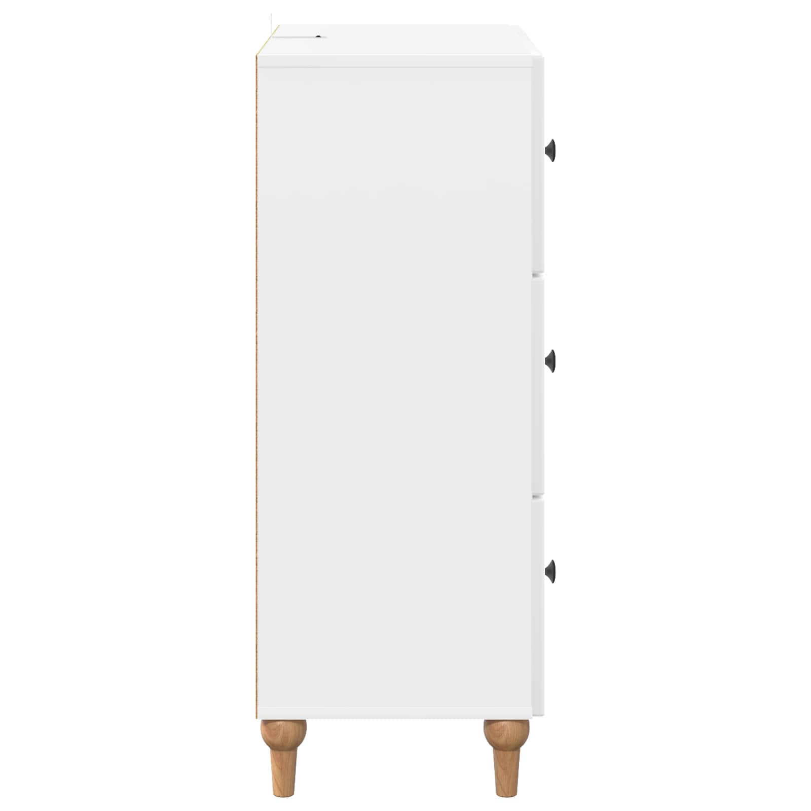Armoire à tiroirs Blanc brillant 66 x 34,5 x 90 cm - XIOS