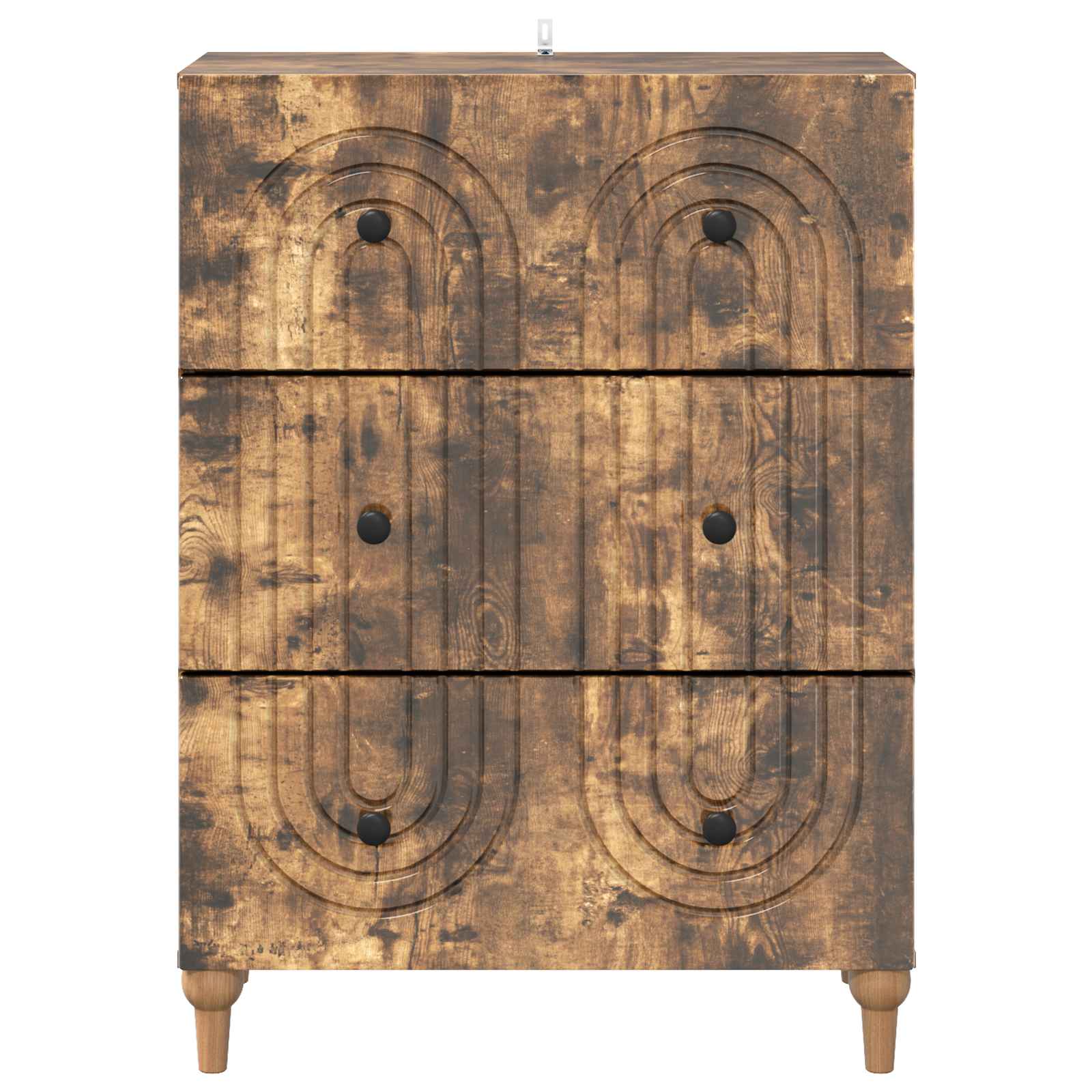 Armoire à tiroirs Chêne fumé 66 x 34,5 x 90 cm - XIOS