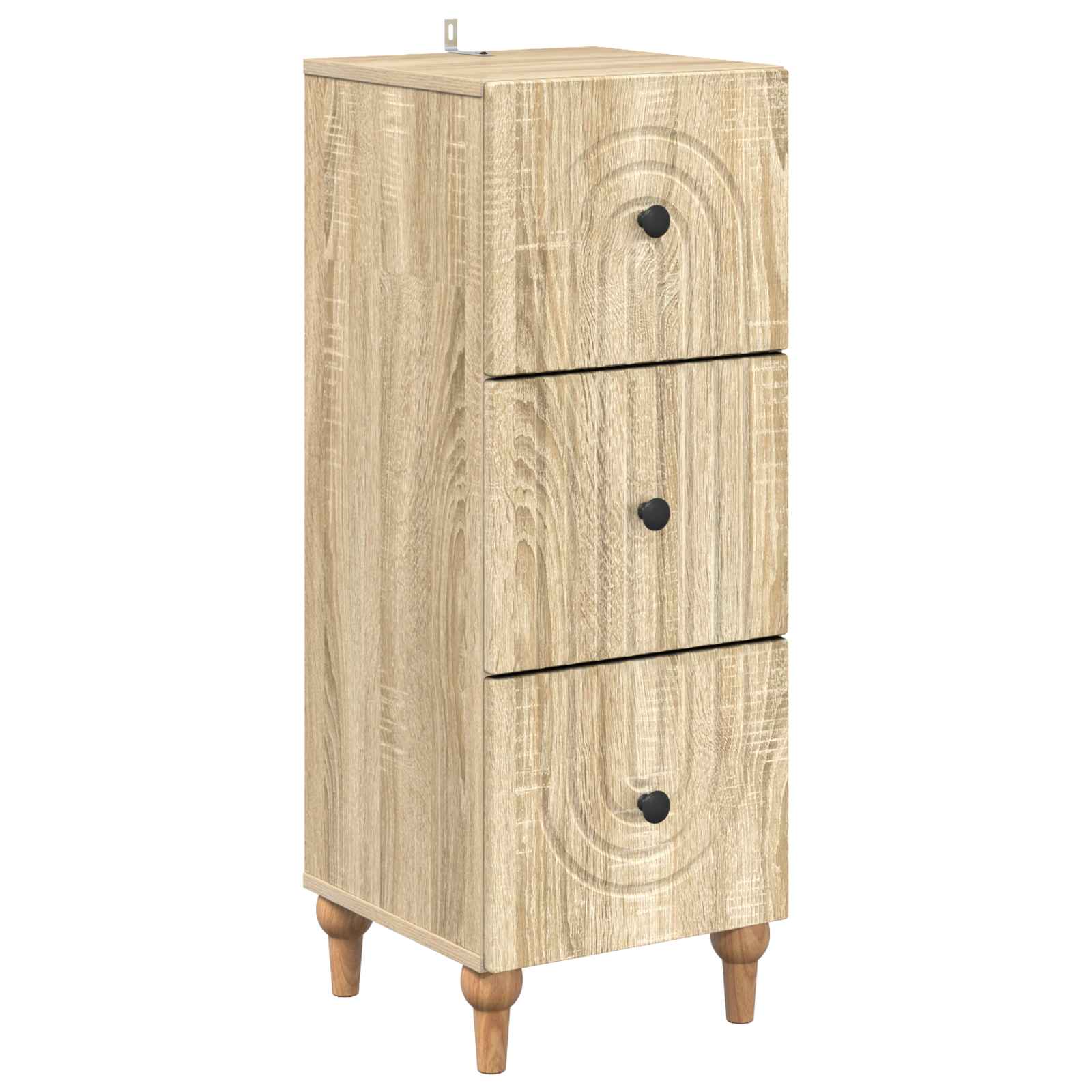 Armoire à tiroirs Chêne Sonoma 33 x 34,5 x 90 cm - XIOS