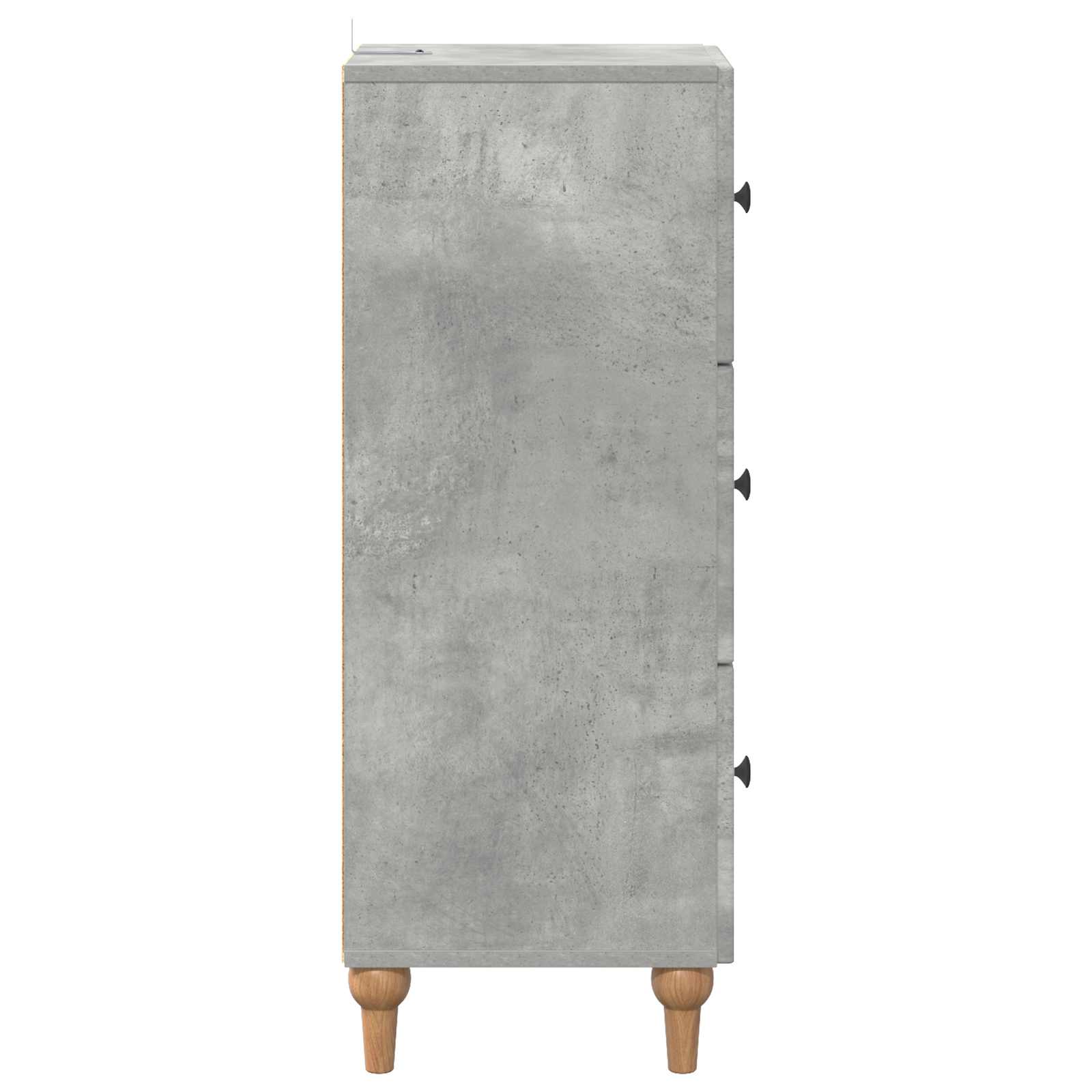 Armoire à tiroirs Gris béton 33 x 34,5 x 90 cm - XIOS
