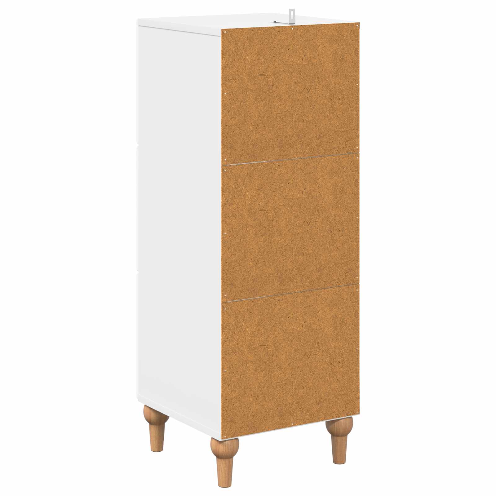 Armoire à tiroirs Blanc brillant 33 x 34,5 x 90 cm - XIOS