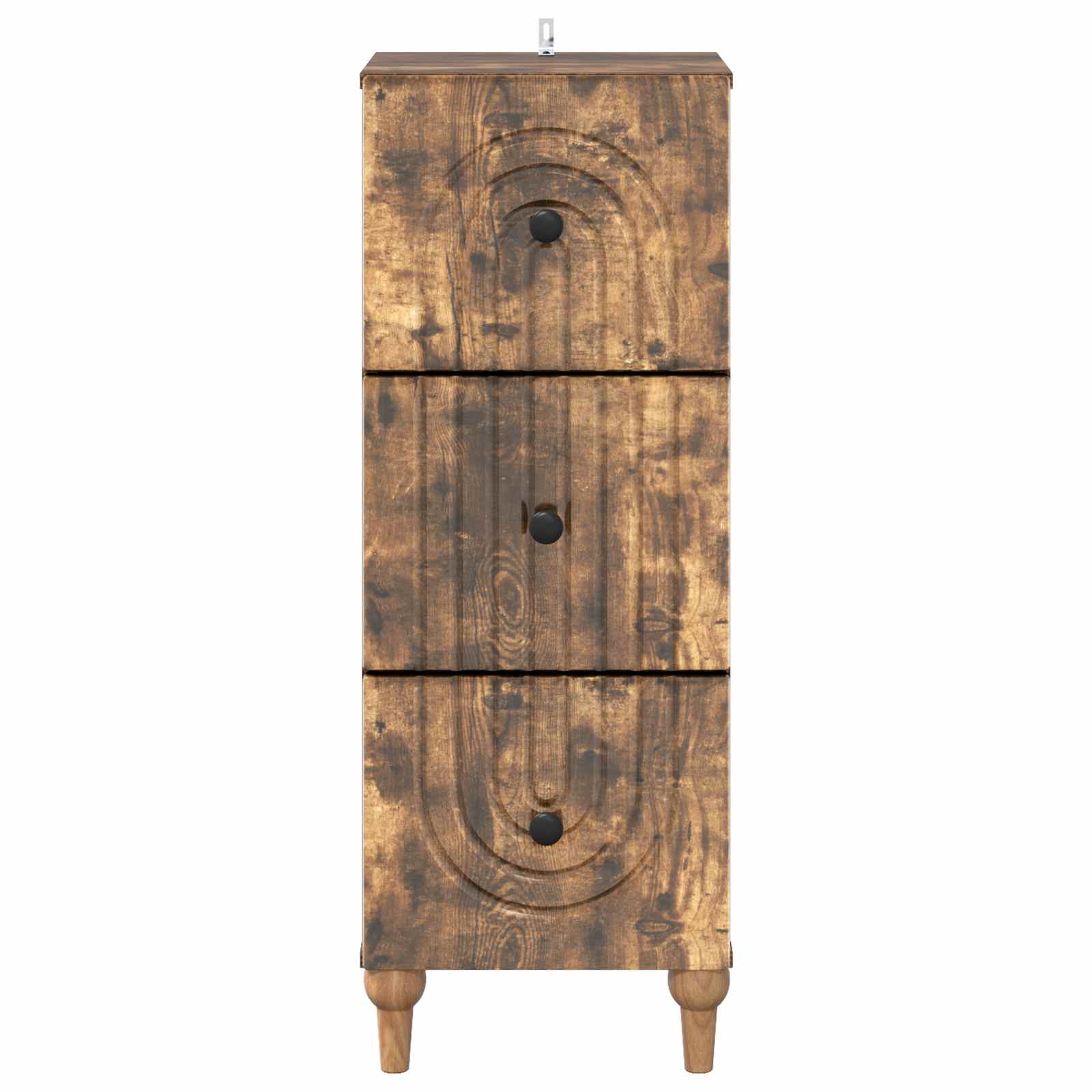 Armoire à tiroirs Chêne fumé 33 x 34,5 x 90 cm - XIOS