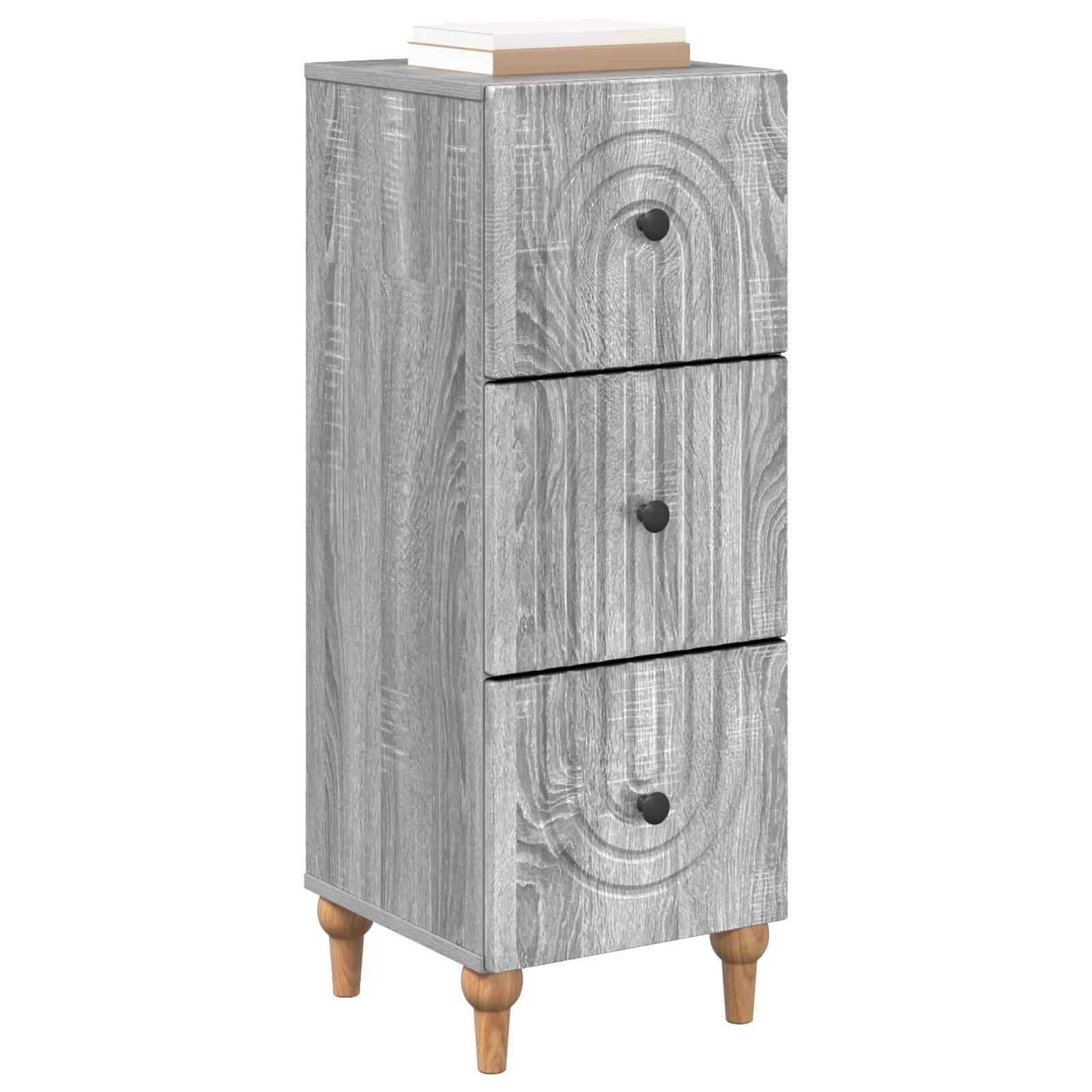 Armoire à tiroirs Sonoma gris 33 x 34,5 x 90 cm - XIOS