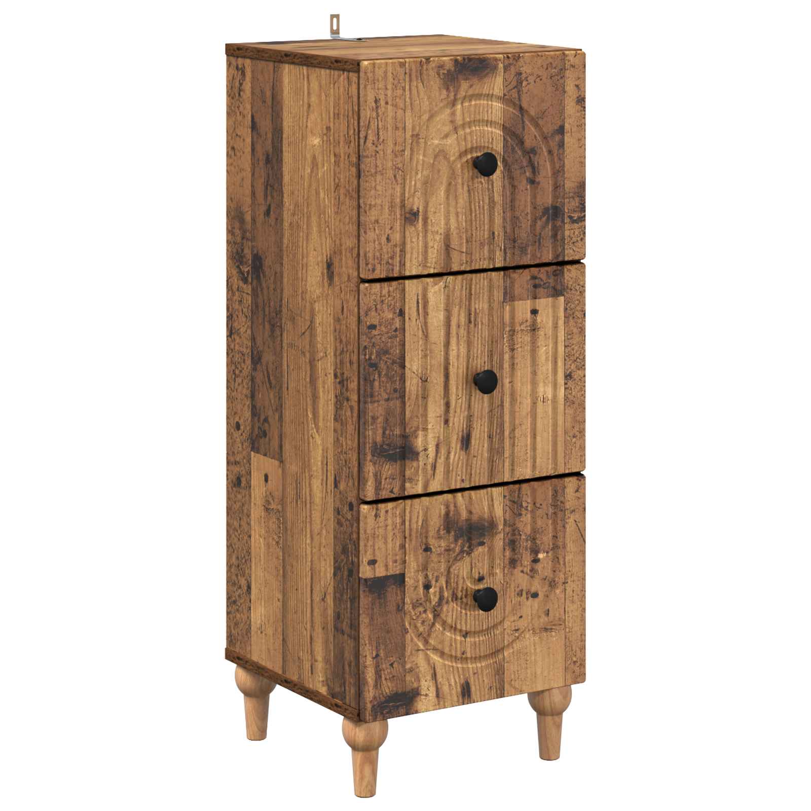 Armoire à tiroirs Bois ancien 33 x 34,5 x 90 cm - XIOS