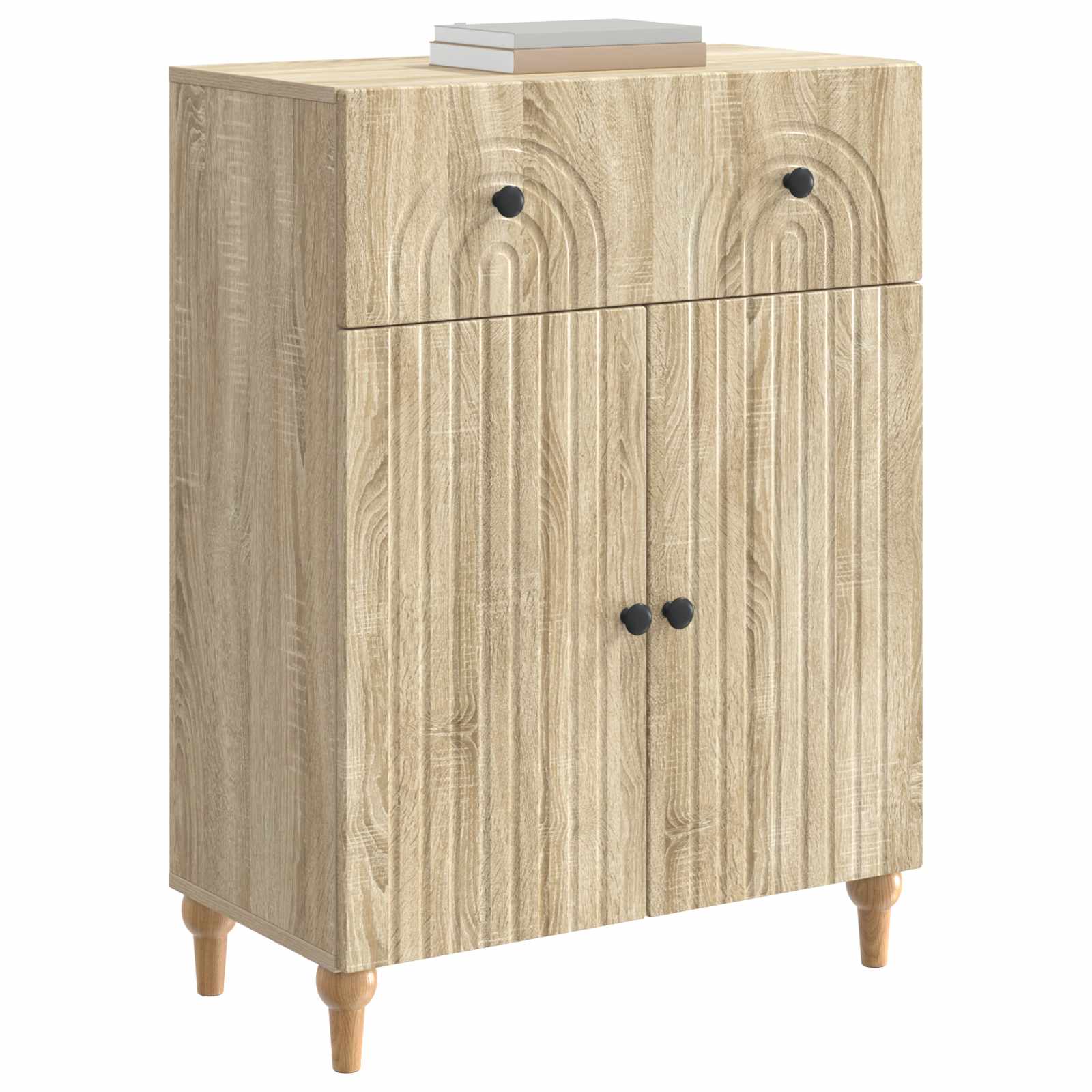 Buffet Chêne Sonoma 66 x 34,5 x 90 cm Bois d'ingénierie - XIOS