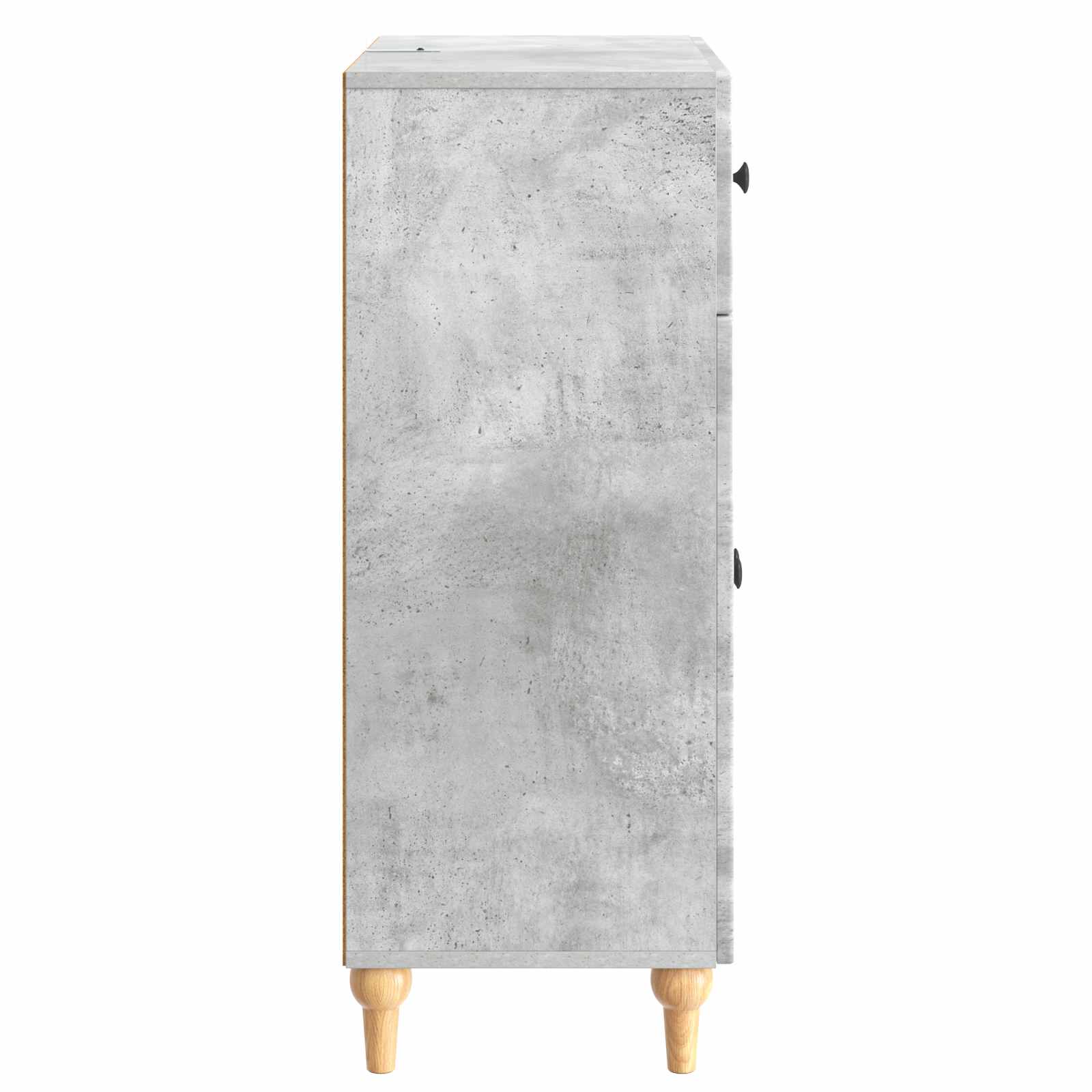 Buffet Gris béton 66 x 34,5 x 90 cm Bois d'ingénierie - XIOS