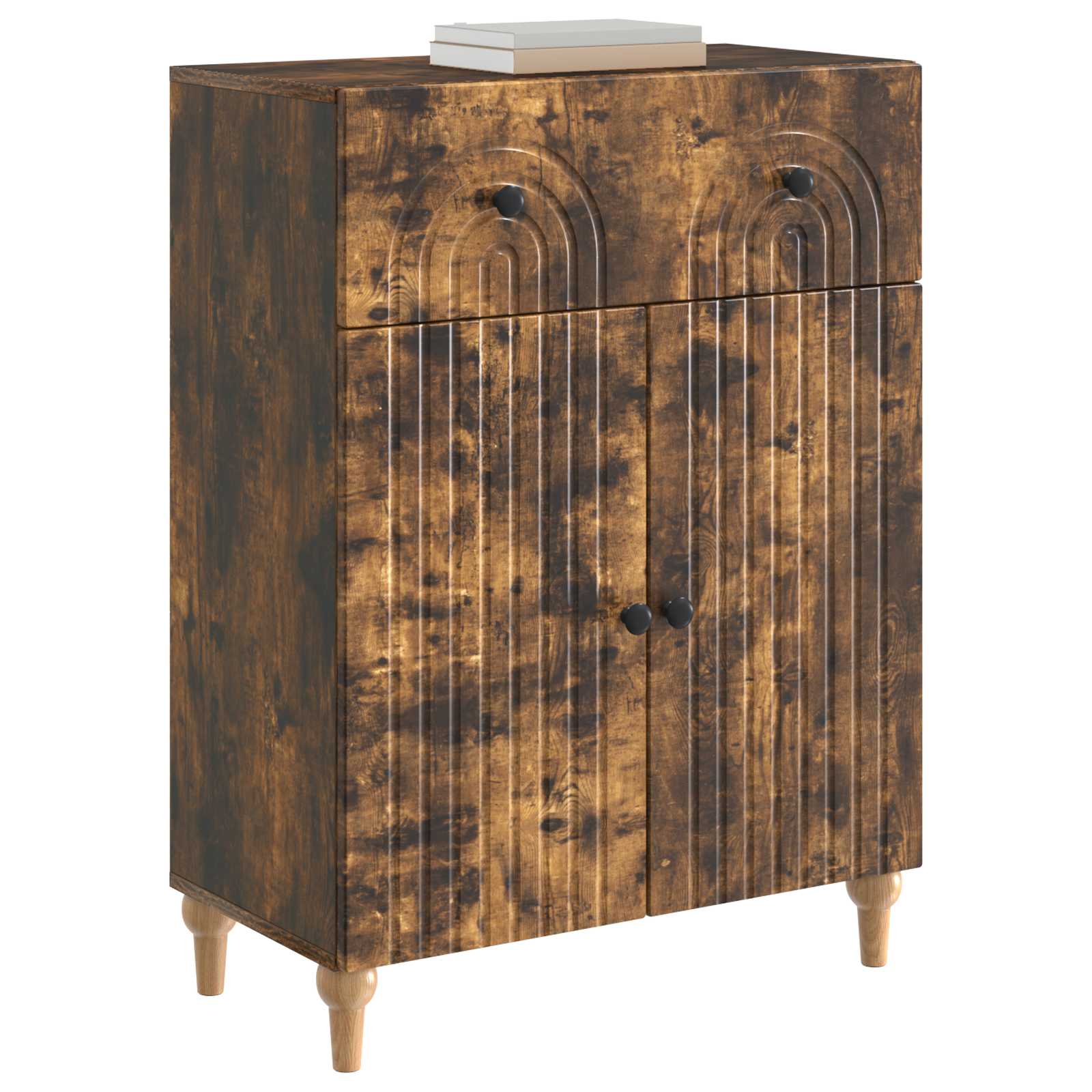 Buffet Chêne fumé 66 x 34,5 x 90 cm Bois d'ingénierie - XIOS
