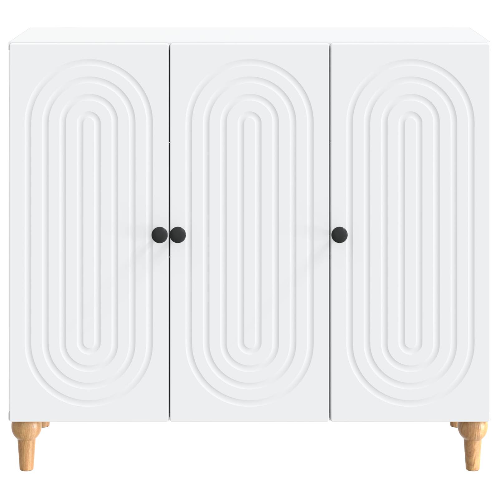 Buffet Blanc 89 x 34,5 x 80 cm Bois d'ingénierie - XIOS