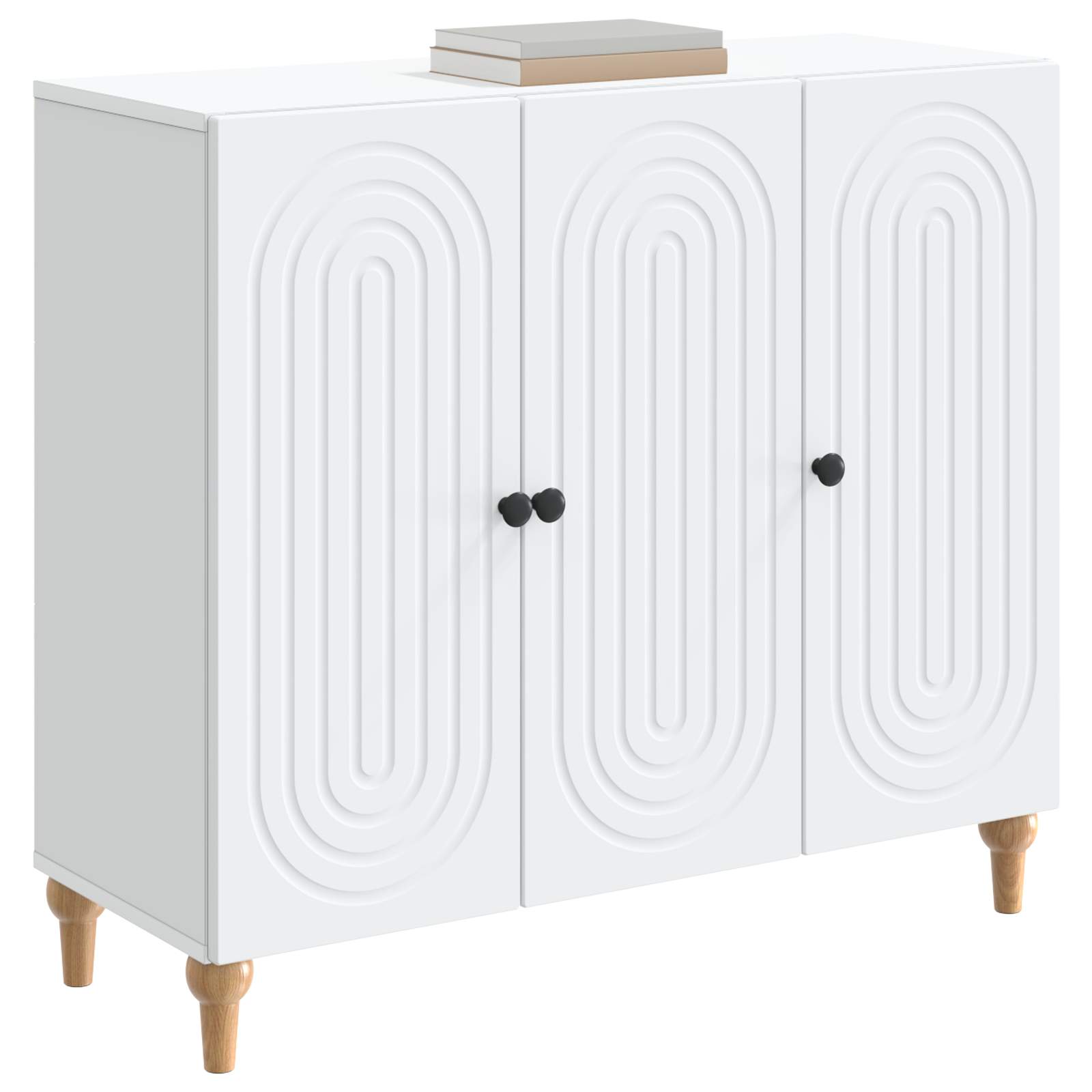 Buffet Blanc 89 x 34,5 x 80 cm Bois d'ingénierie - XIOS