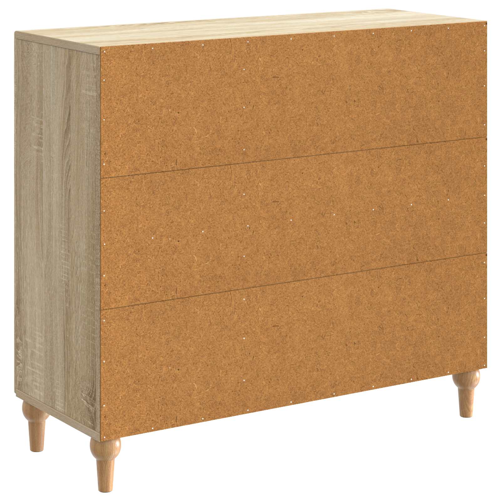 Buffet Chêne Sonoma 89 x 34,5 x 80 cm Bois d'ingénierie - XIOS