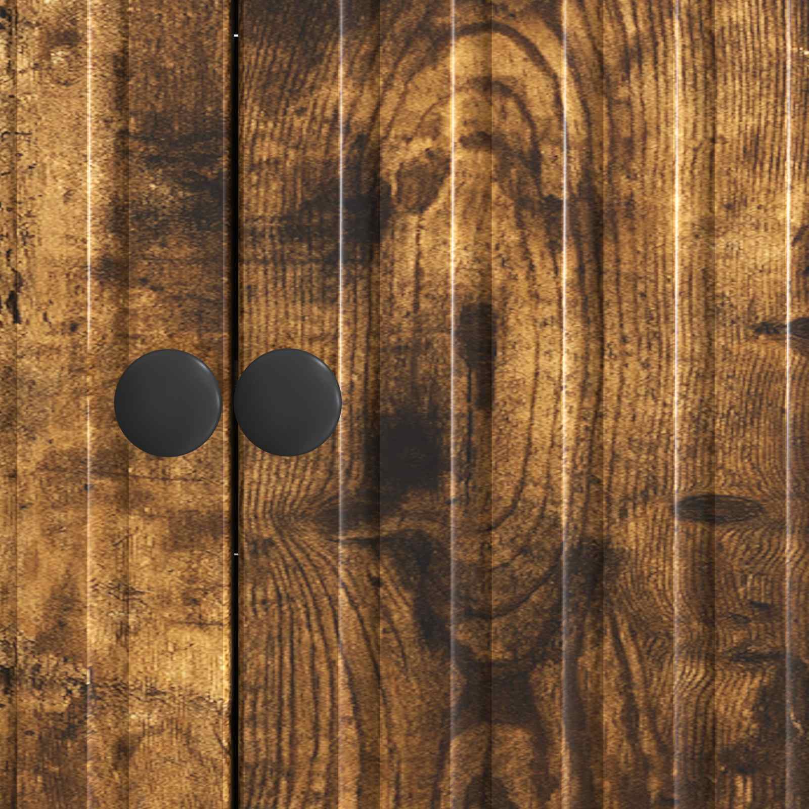 Buffet Chêne fumé 89 x 34,5 x 80 cm Bois d'ingénierie - XIOS