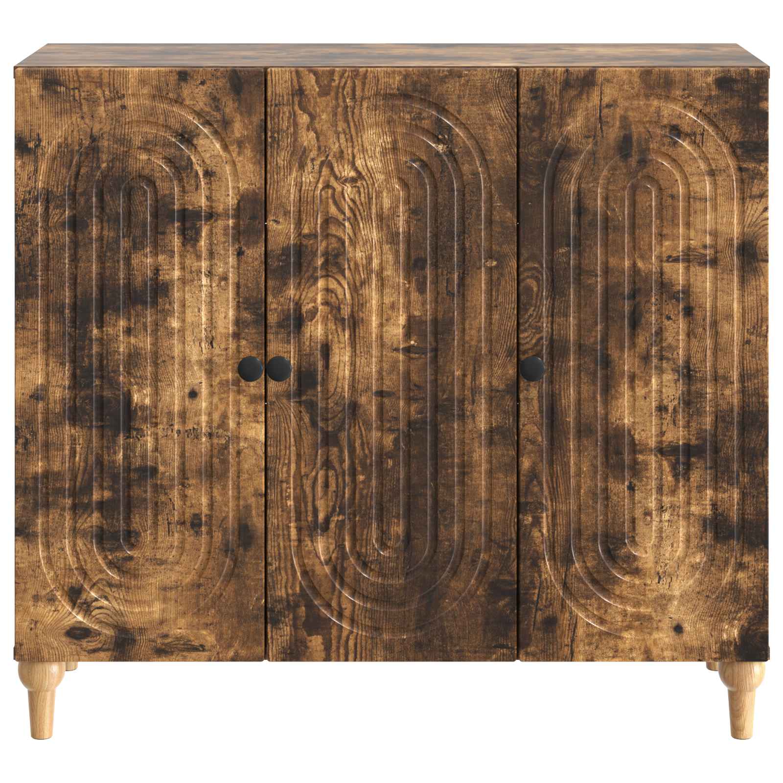 Buffet Chêne fumé 89 x 34,5 x 80 cm Bois d'ingénierie - XIOS