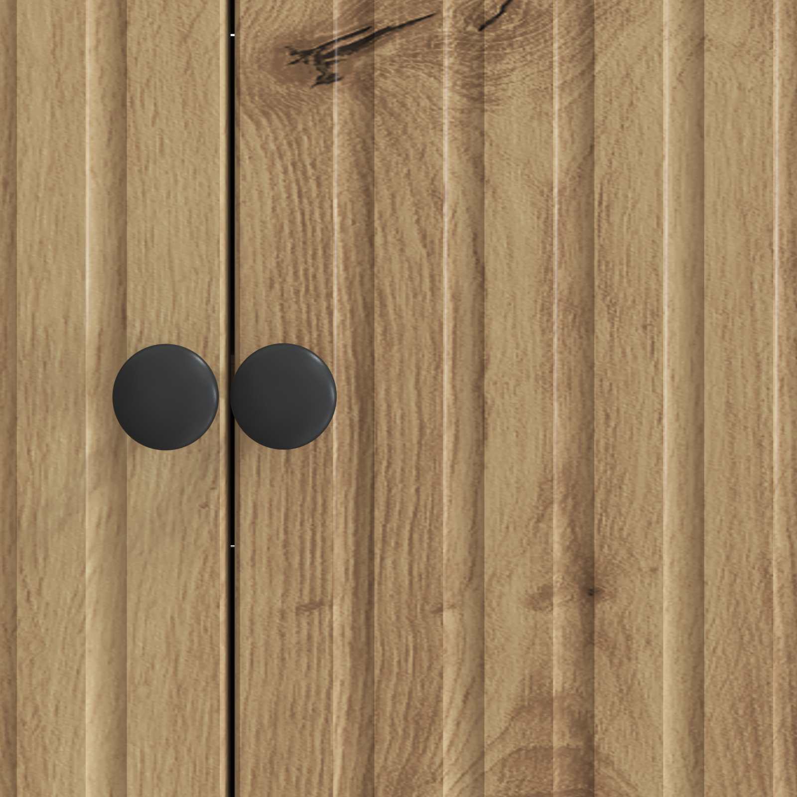 Buffet Chêne artisanal 89 x 34,5 x 80 cm Bois d'ingénierie - XIOS