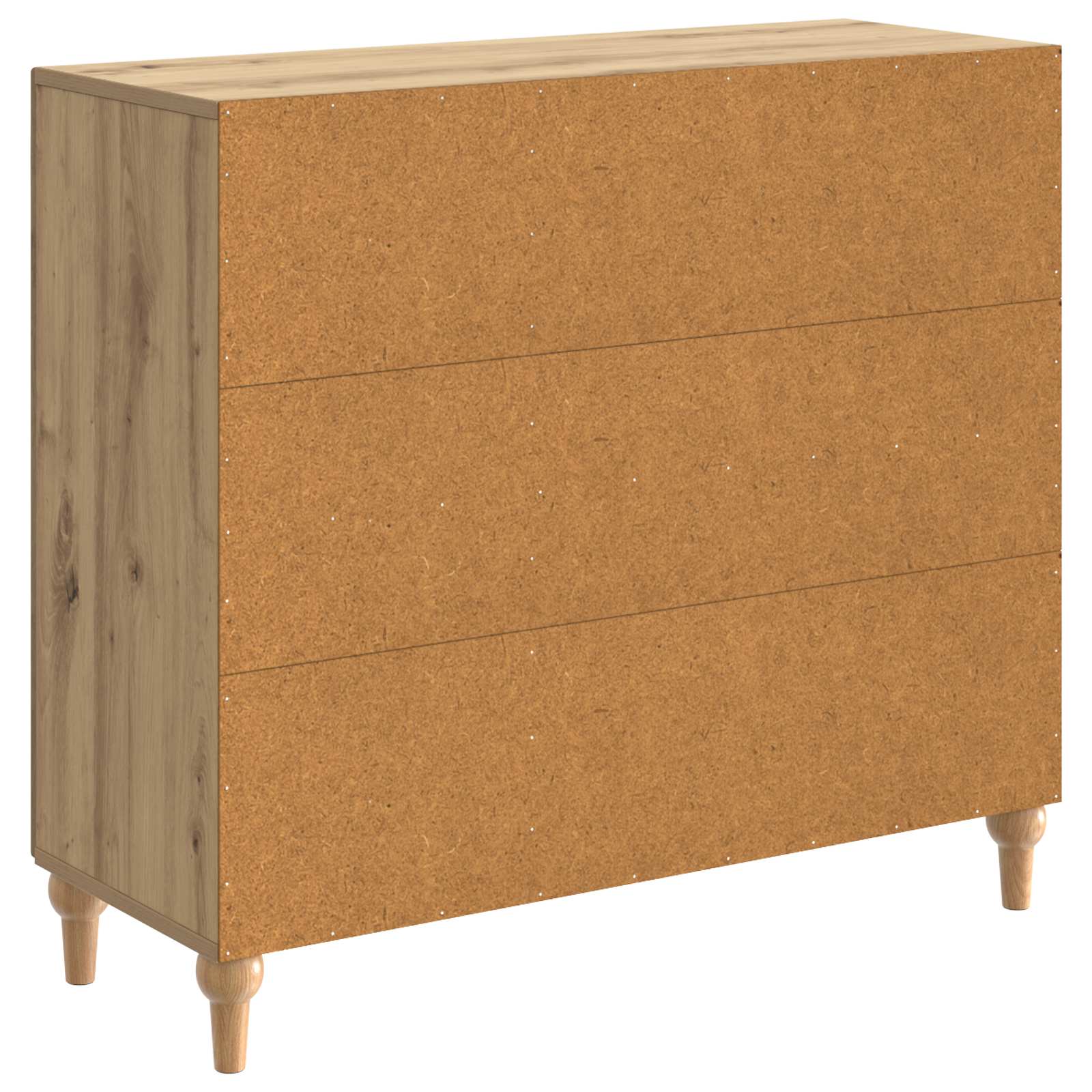 Buffet Chêne artisanal 89 x 34,5 x 80 cm Bois d'ingénierie - XIOS