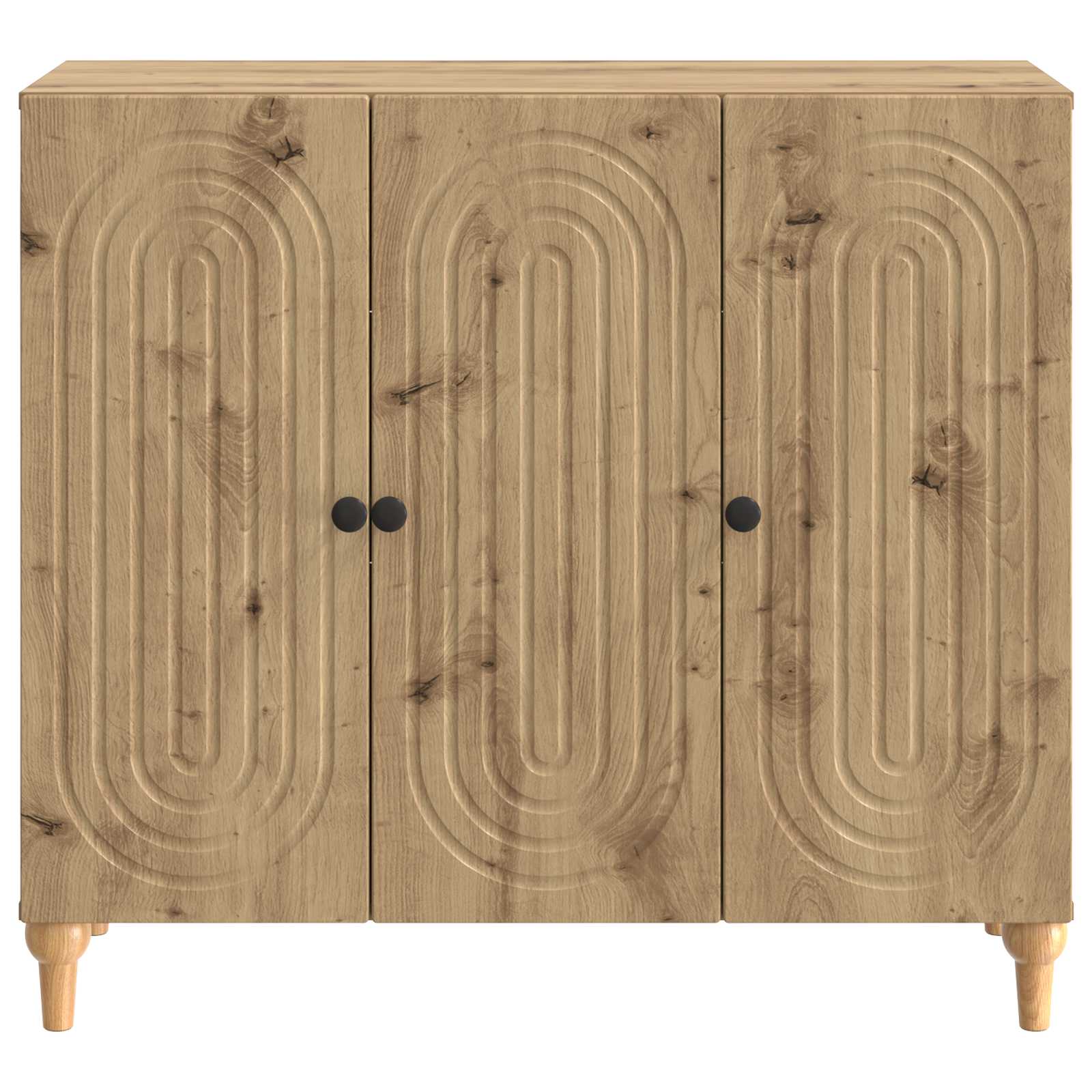 Buffet Chêne artisanal 89 x 34,5 x 80 cm Bois d'ingénierie - XIOS