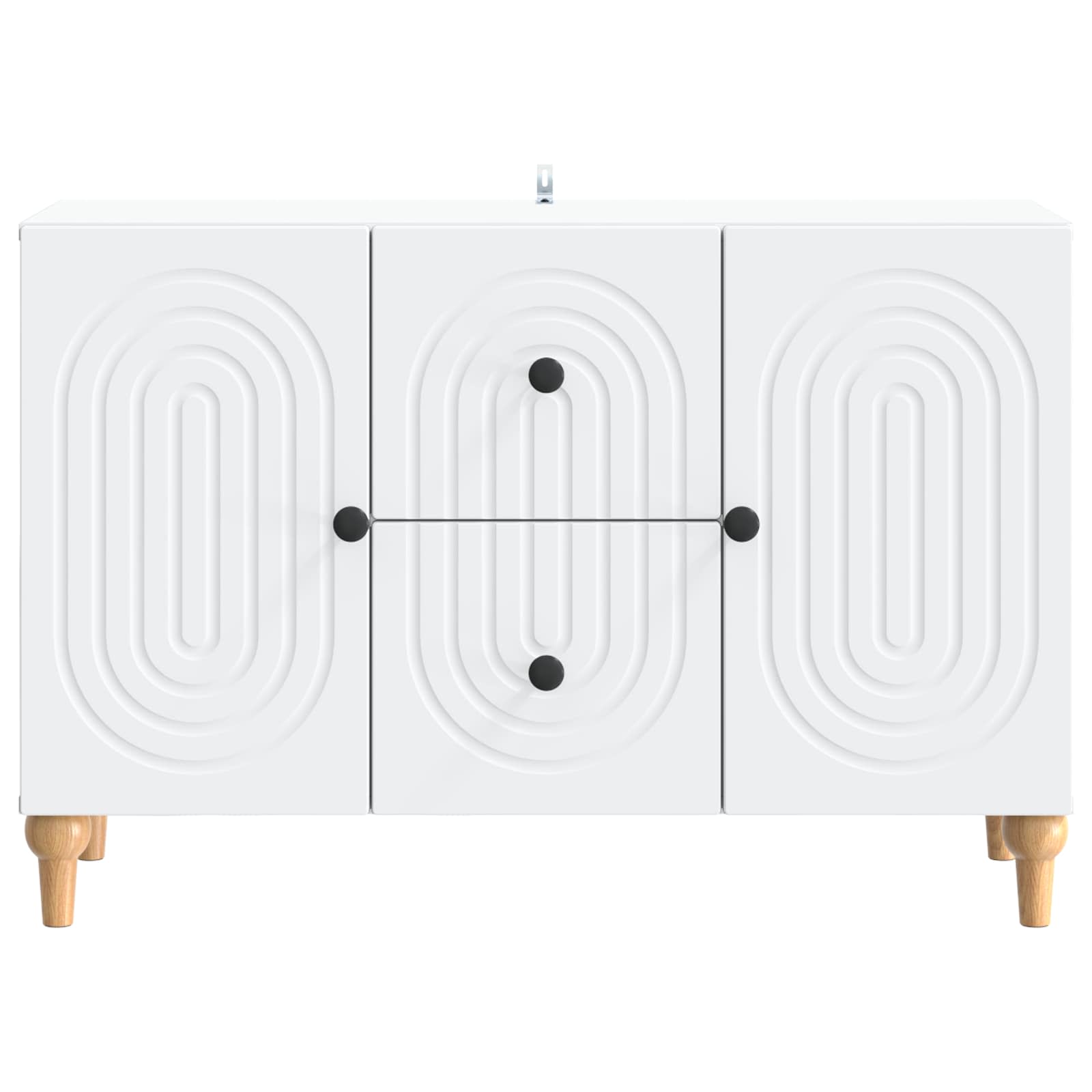 Meuble TV avec tiroir Blanc 89 x 34,5 x 60 cm Bois d'ingénierie - XIOS