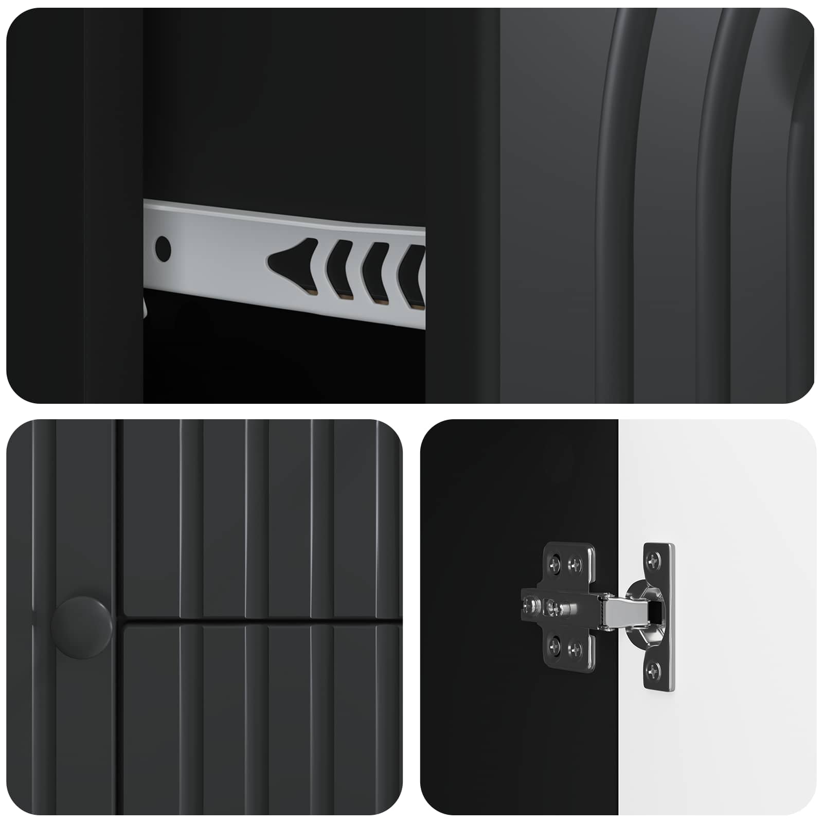 Meuble TV avec tiroir Noir 89 x 34,5 x 60 cm Bois d'ingénierie - XIOS