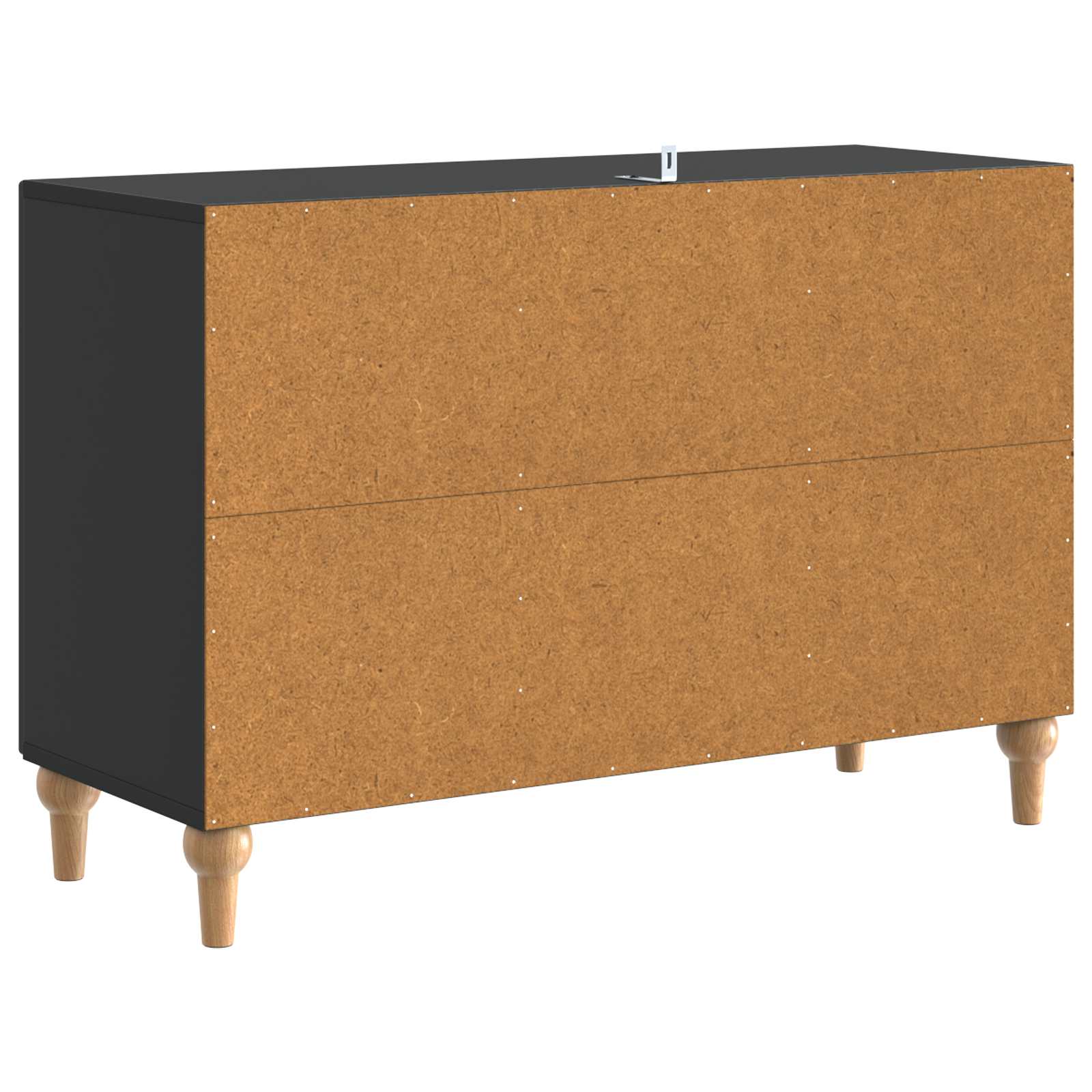 Meuble TV avec tiroir Noir 89 x 34,5 x 60 cm Bois d'ingénierie - XIOS
